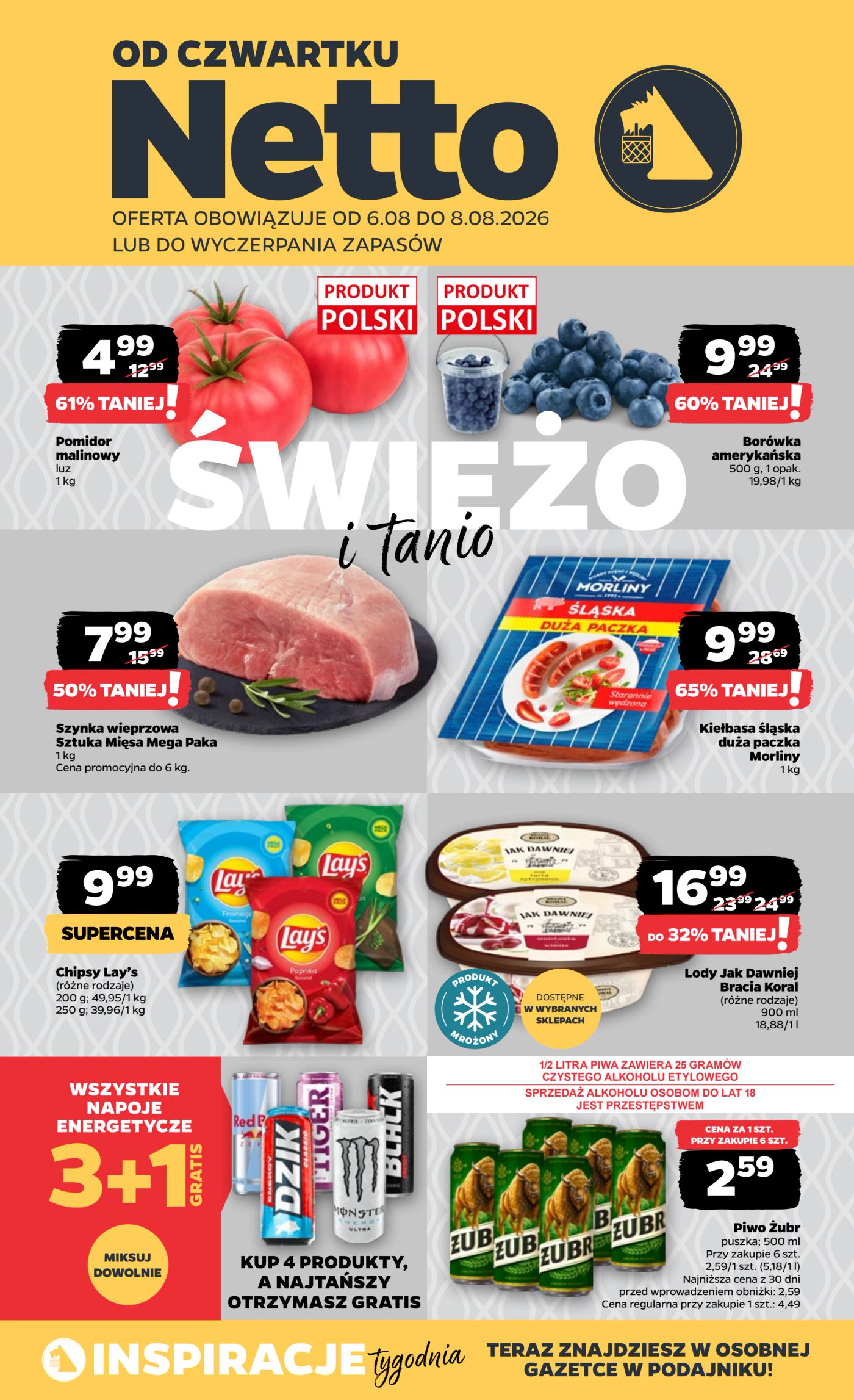 Nowa gazetka Netto ważna od 06.08.2026 do 08.08.2026