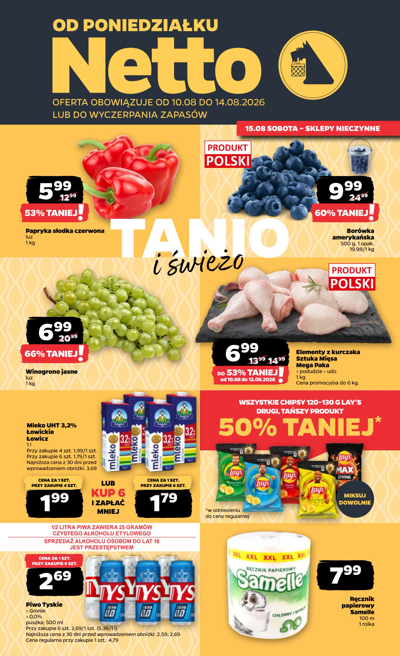 Nowa gazetka Netto ważna od 10.08.2026 do 14.08.2026