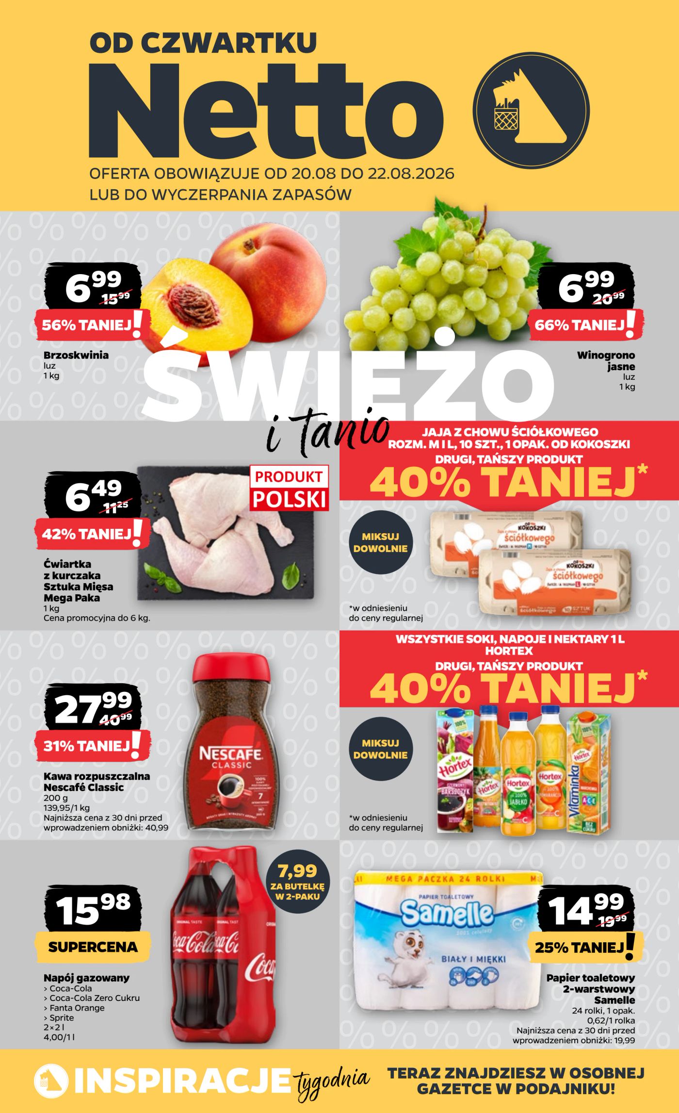 Nowa gazetka Netto ważna od 20.08.2026 do 22.08.2026