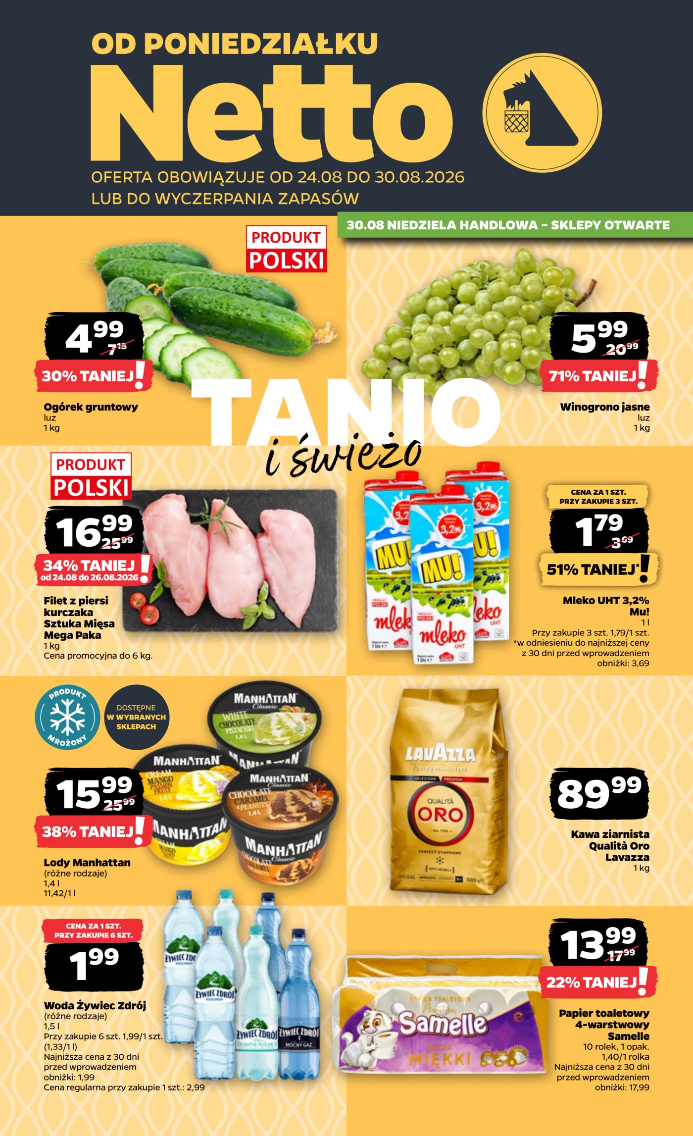 Nowa gazetka Netto ważna od 24.08.2026 do 30.08.2026