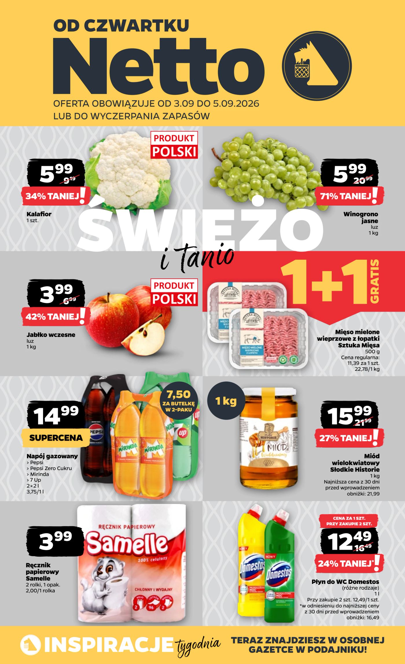 Nowa gazetka Netto ważna od 03.09.2026 do 05.09.2026