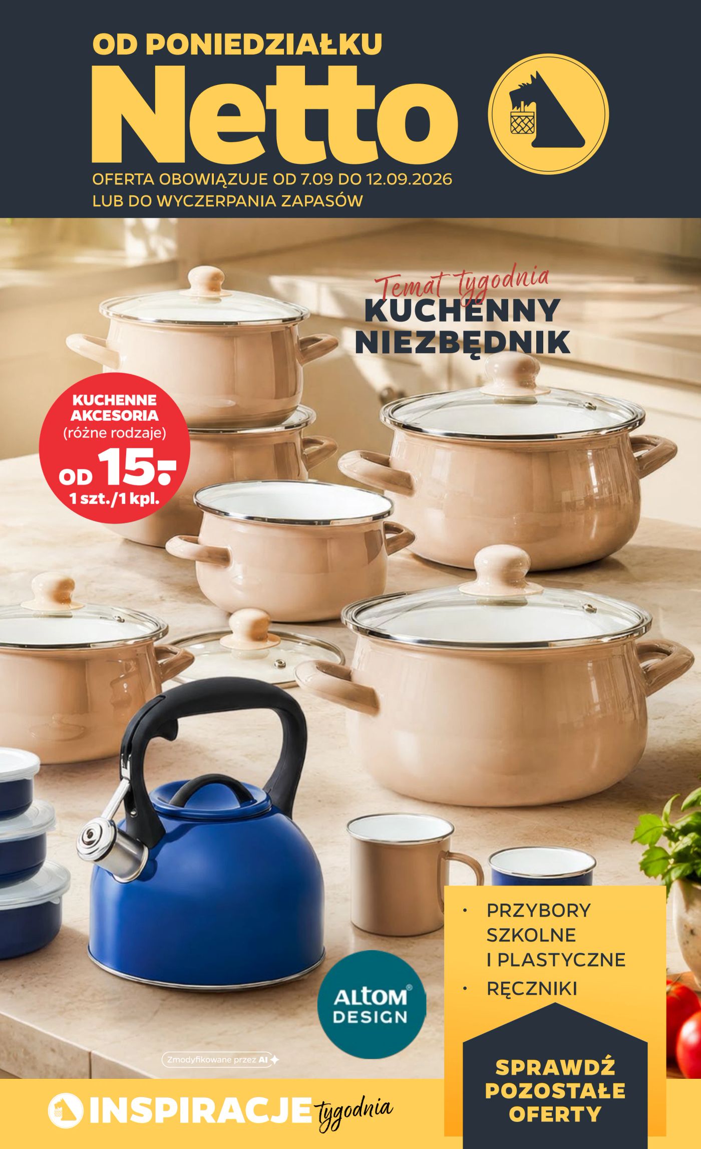 Nowa gazetka Netto - Non Food ważna od 07.09.2026 do 12.09.2026