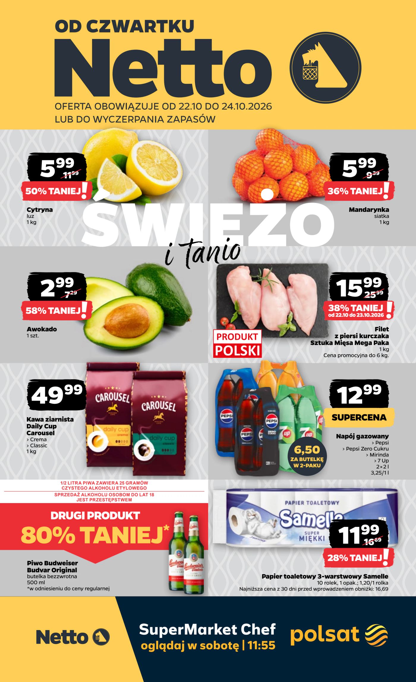 Nowa gazetka Netto - Non Food ważna od 22.10.2026 do 24.10.2026