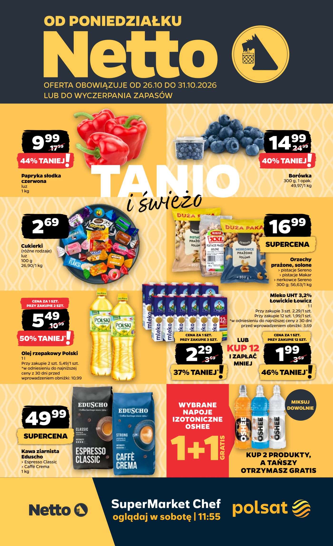 Nowa gazetka Netto - Food ważna od 26.10.2026 do 31.10.2026