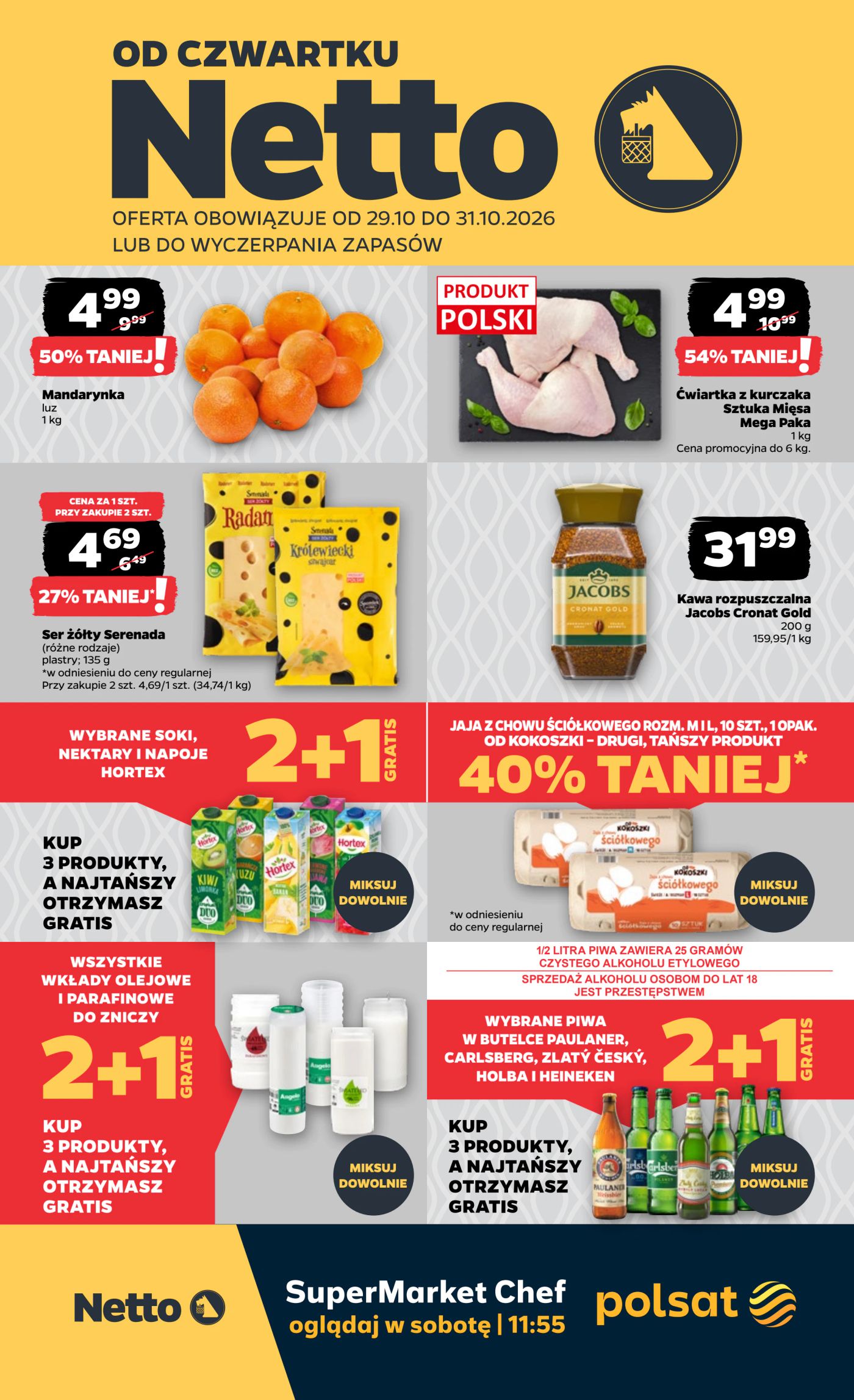 Nowa gazetka Netto - Food ważna od 29.10.2026 do 31.10.2026