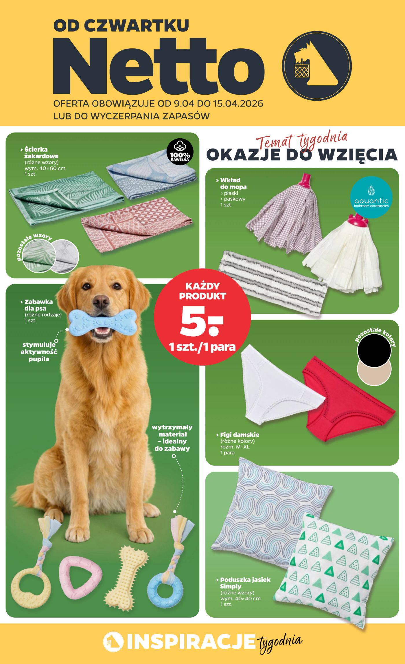 Nowa gazetka Netto - Non Food ważna od 09.04.2026 do 15.04.2026