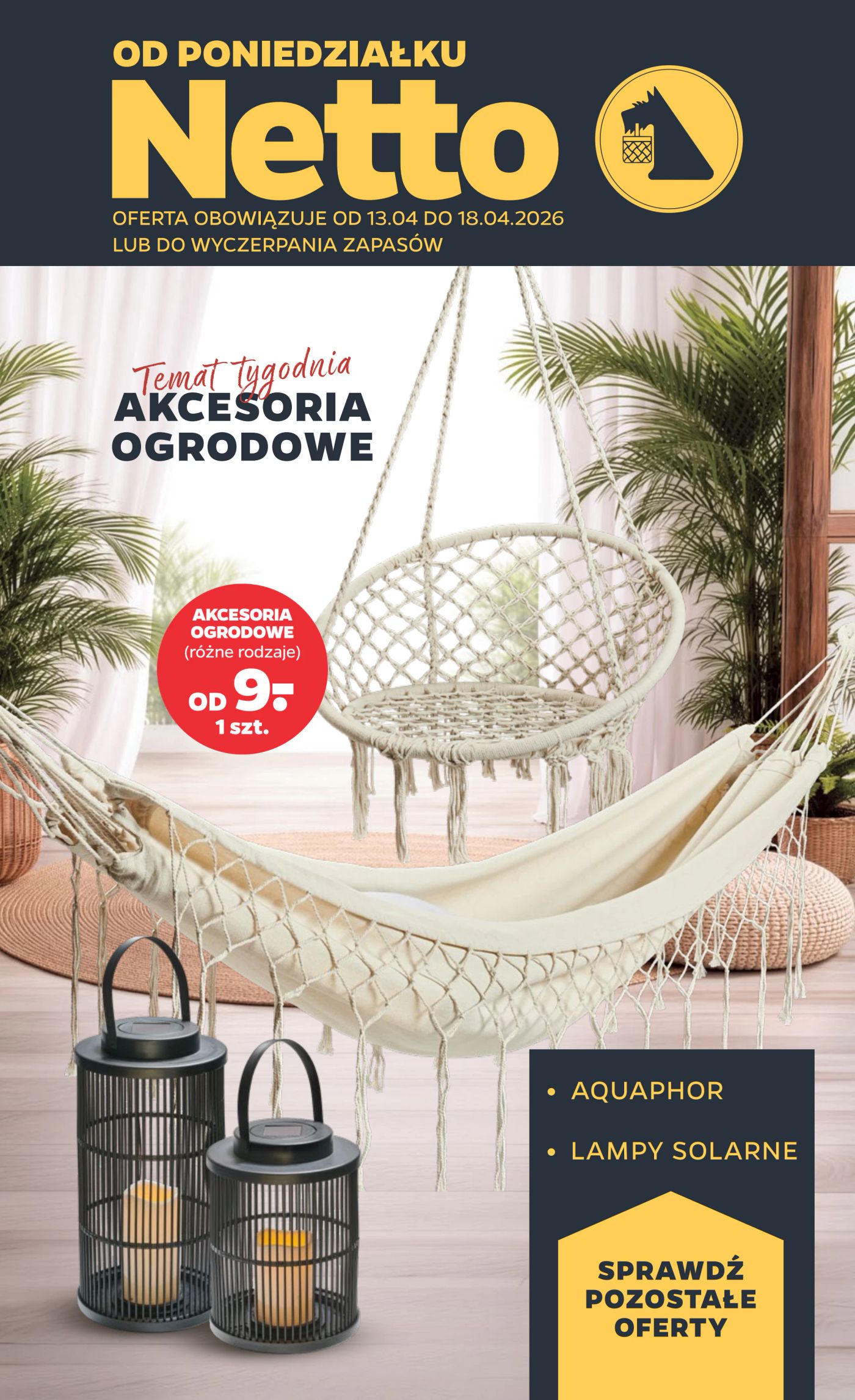 Nowa gazetka Netto - Non Food ważna od 13.04.2026 do 18.04.2026