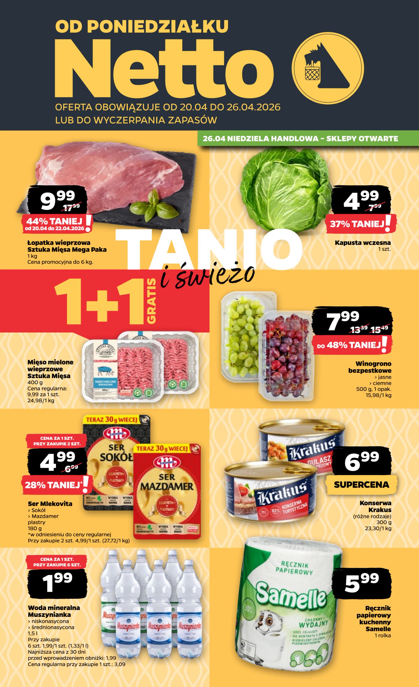 Nowa gazetka Netto ważna od 20.04.2026 do 26.04.2026
