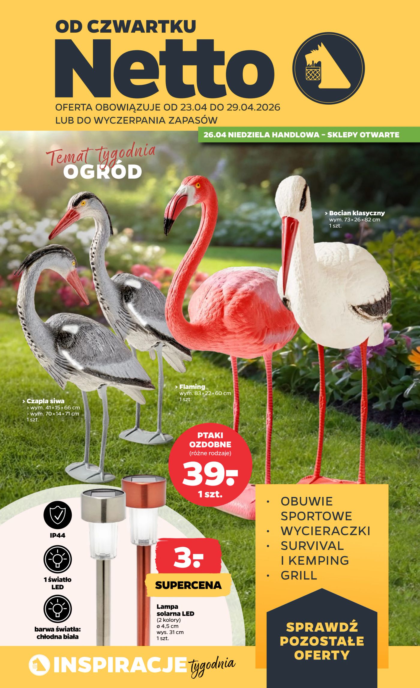 Nowa gazetka Netto - Non Food ważna od 23.04.2026 do 29.04.2026