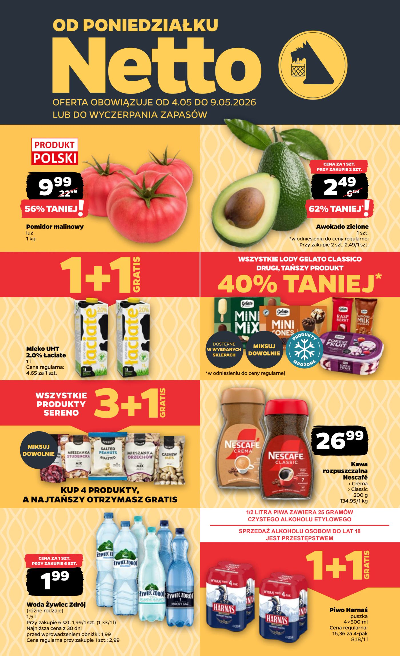 Nowa gazetka Netto - Food ważna od 04.05.2026 do 09.05.2026