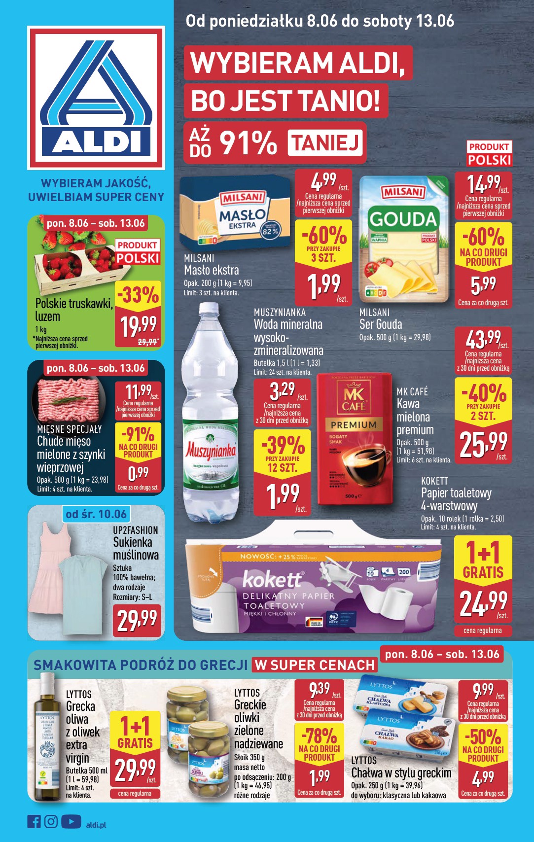 Aktualna gazetka ALDI ważna od 08.06.2026 do 13.06.2026