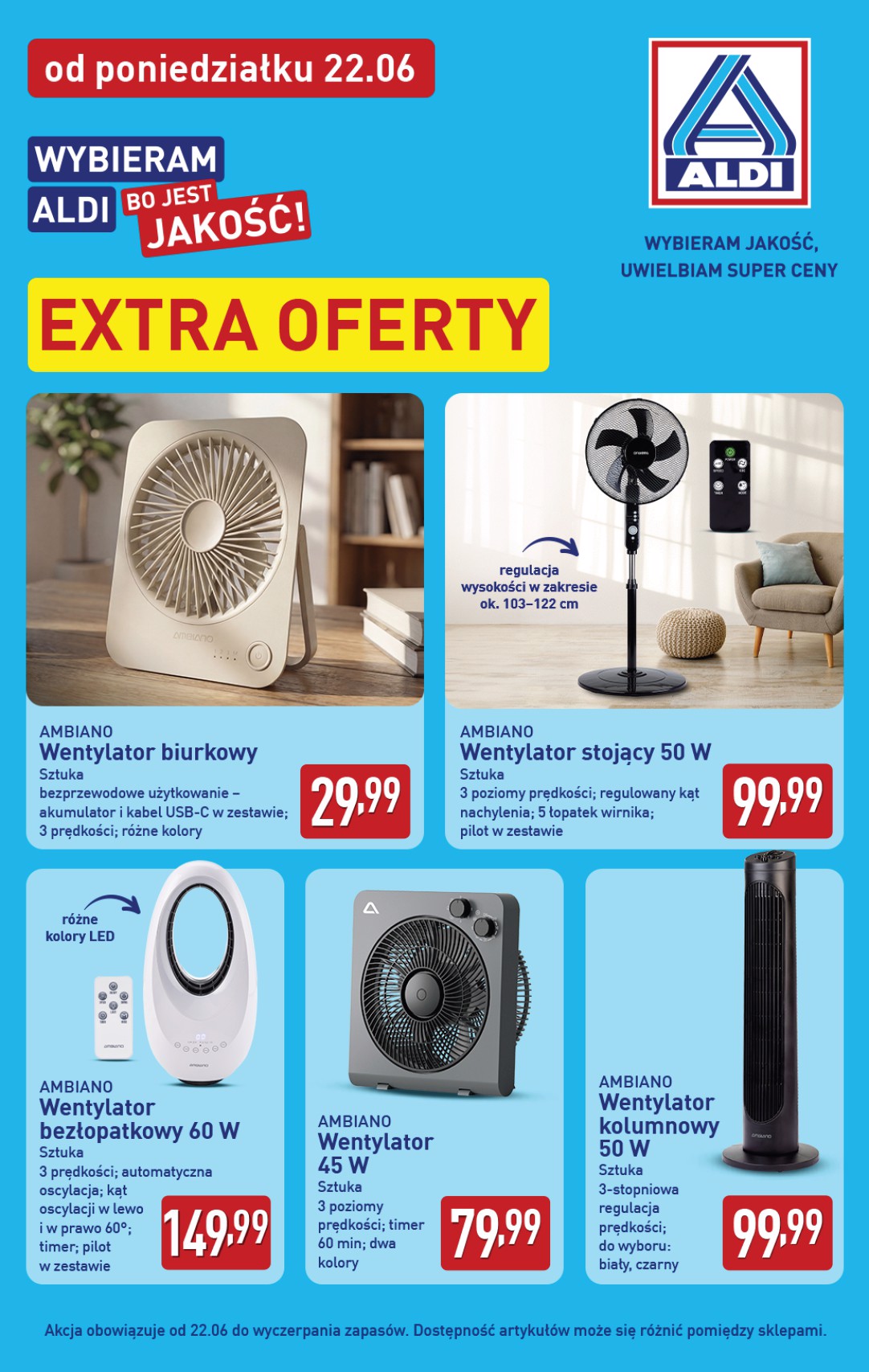 Aktualna gazetka ALDI - Extra oferty ważna od 22.06.2026 do 30.06.2026
