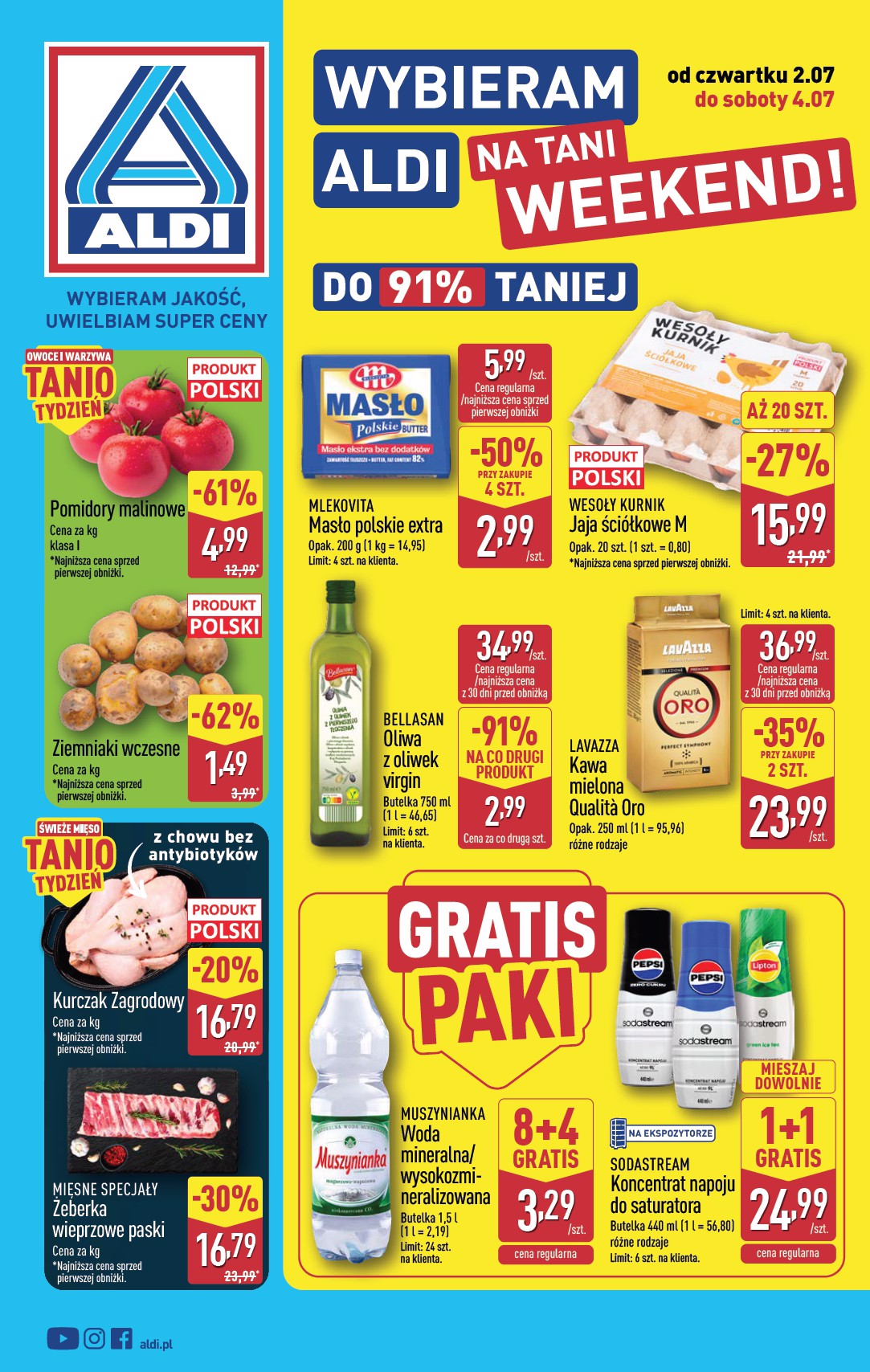 Aktualna gazetka ALDI - Oferta weekendowa ważna od 02.07.2026 do 04.07.2026