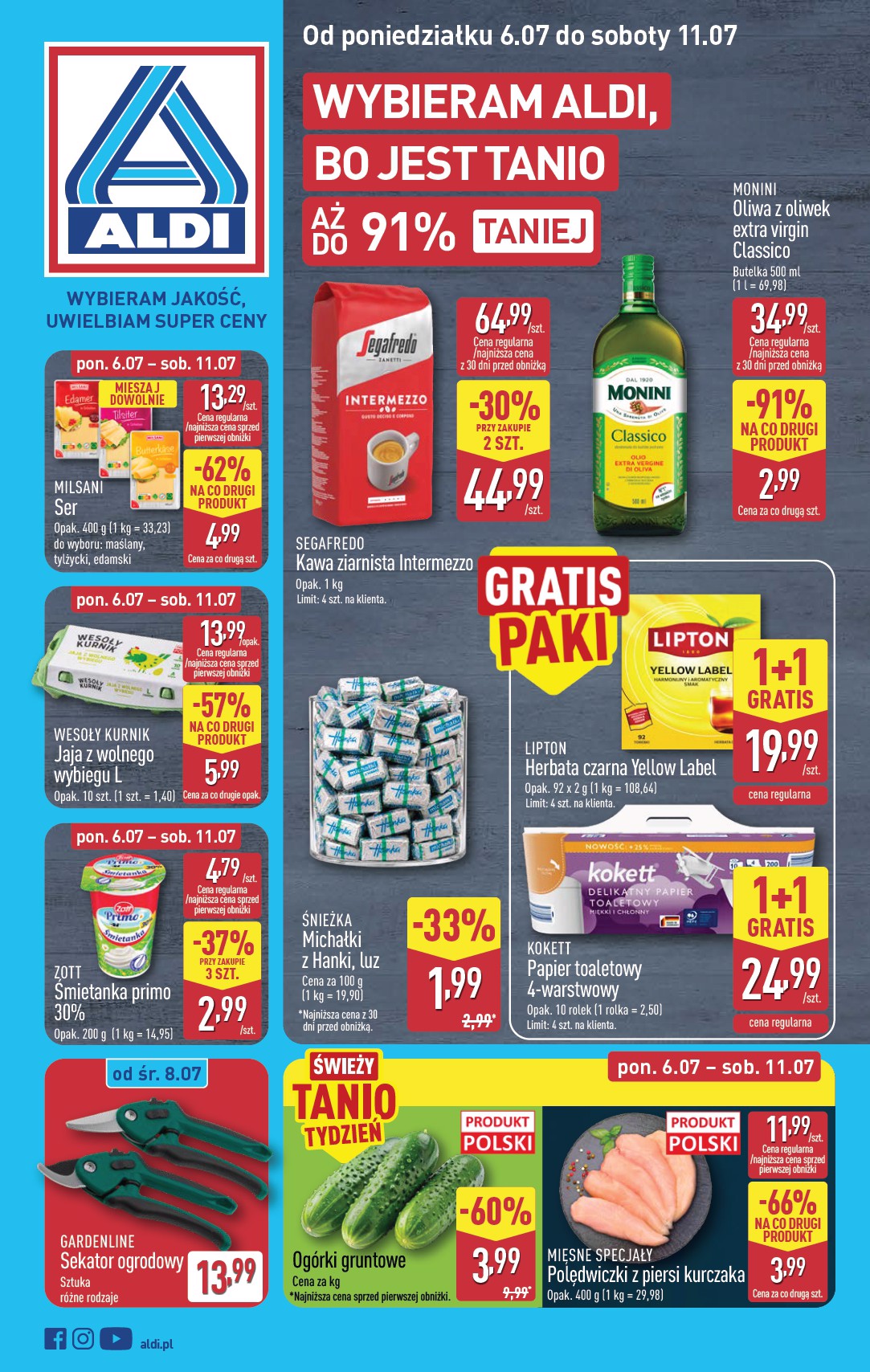 Nowa gazetka ALDI ważna od 06.07.2026 do 11.07.2026