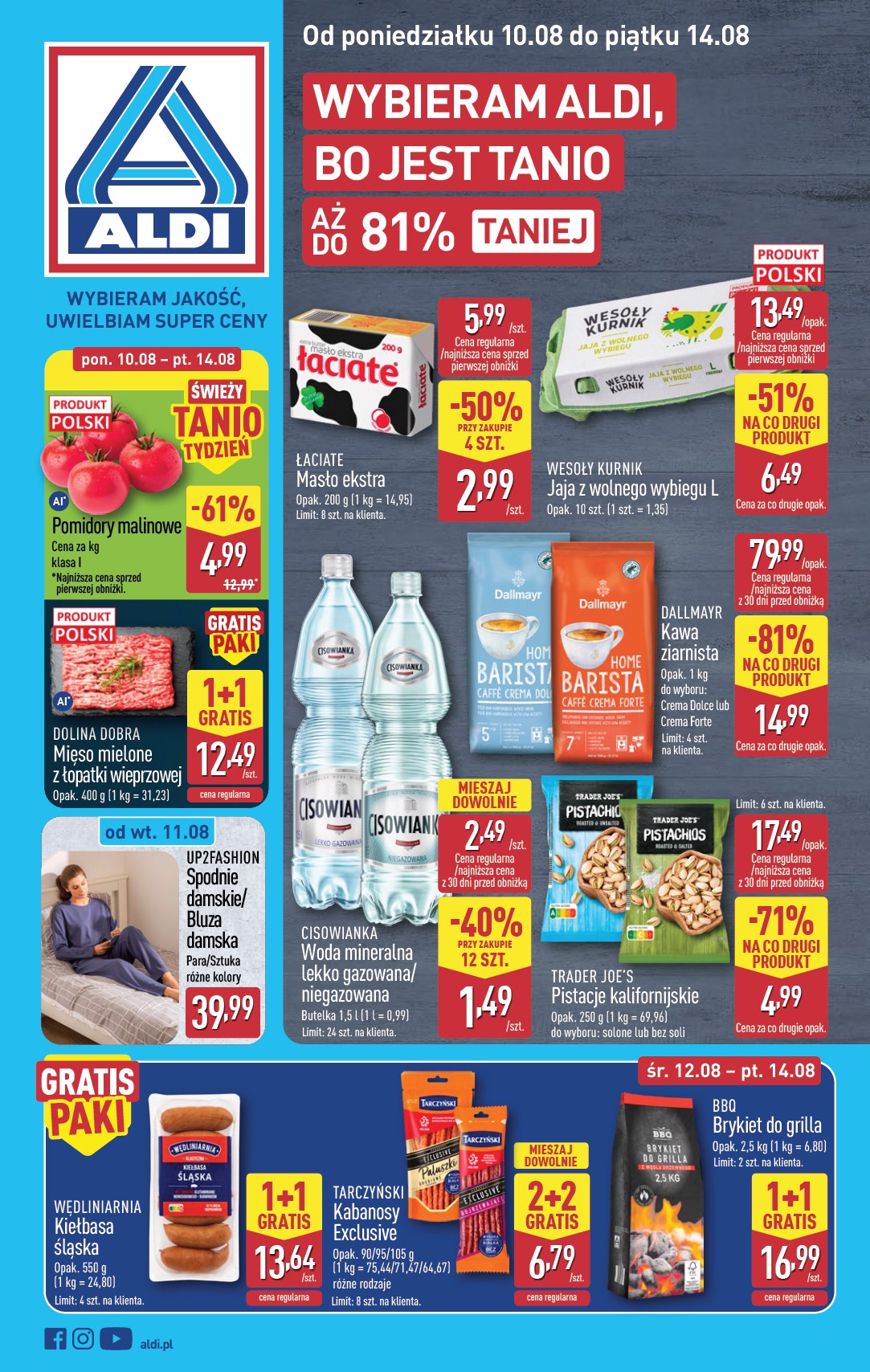 Nowa gazetka ALDI ważna od 10.08.2026 do 14.08.2026