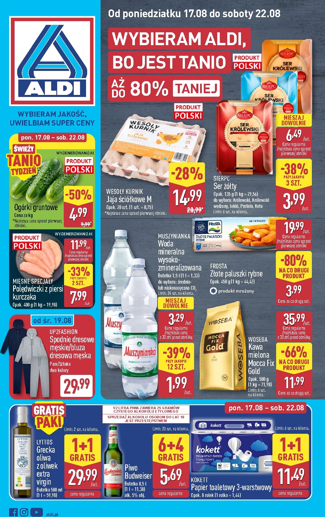 Nowa gazetka ALDI ważna od 17.08.2026 do 22.08.2026