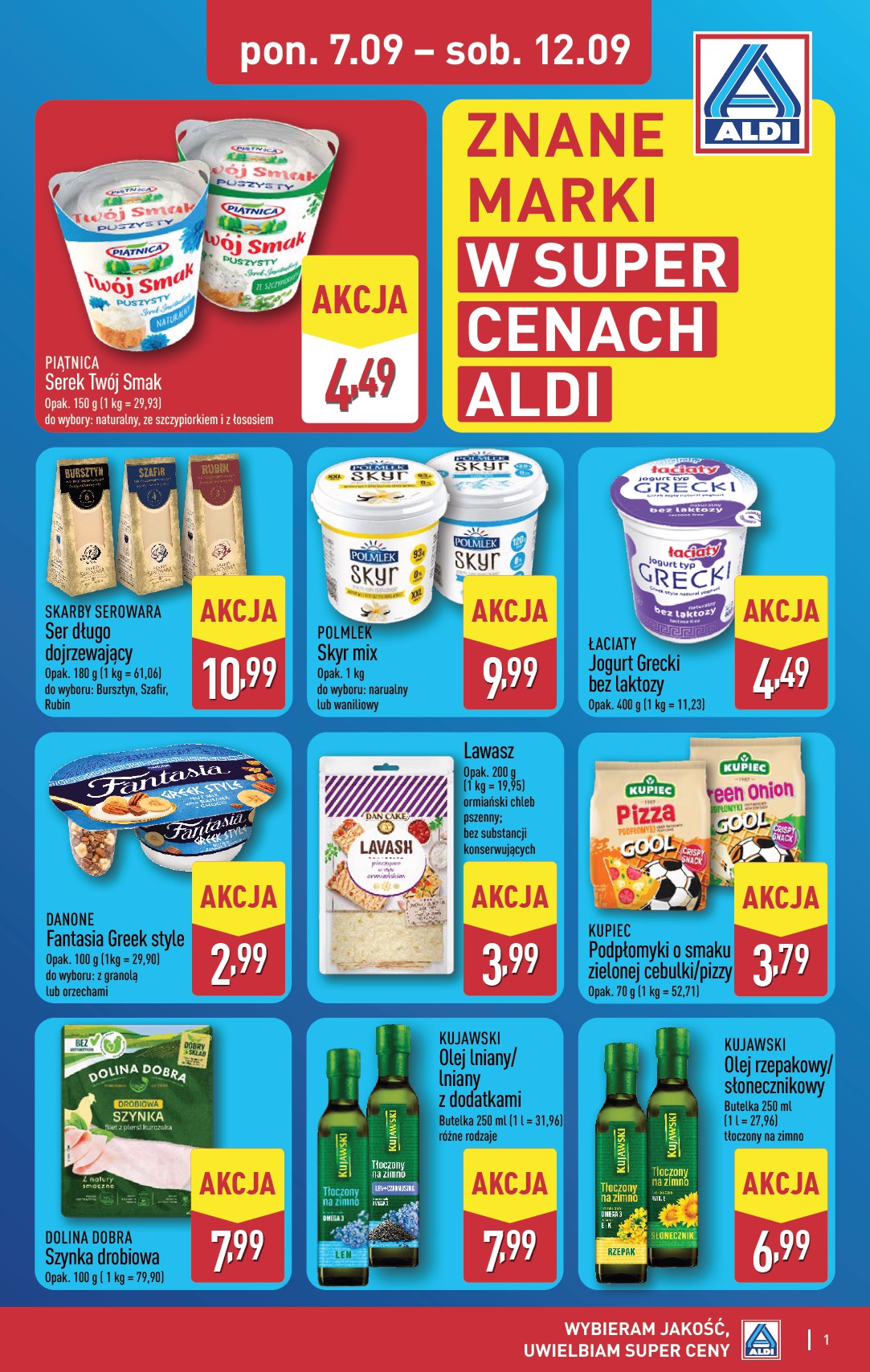 Nowa gazetka ALDI - Oferta specjalna ważna od 07.09.2026 do 12.09.2026