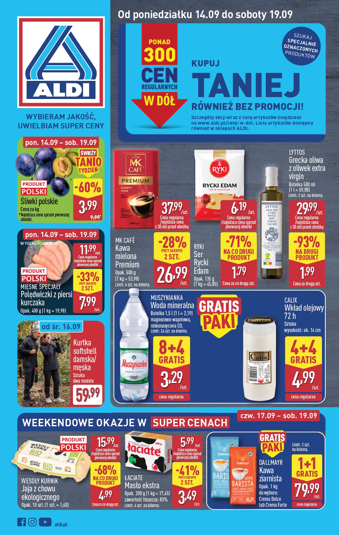 Nowa gazetka ALDI ważna od 14.09.2026 do 19.09.2026