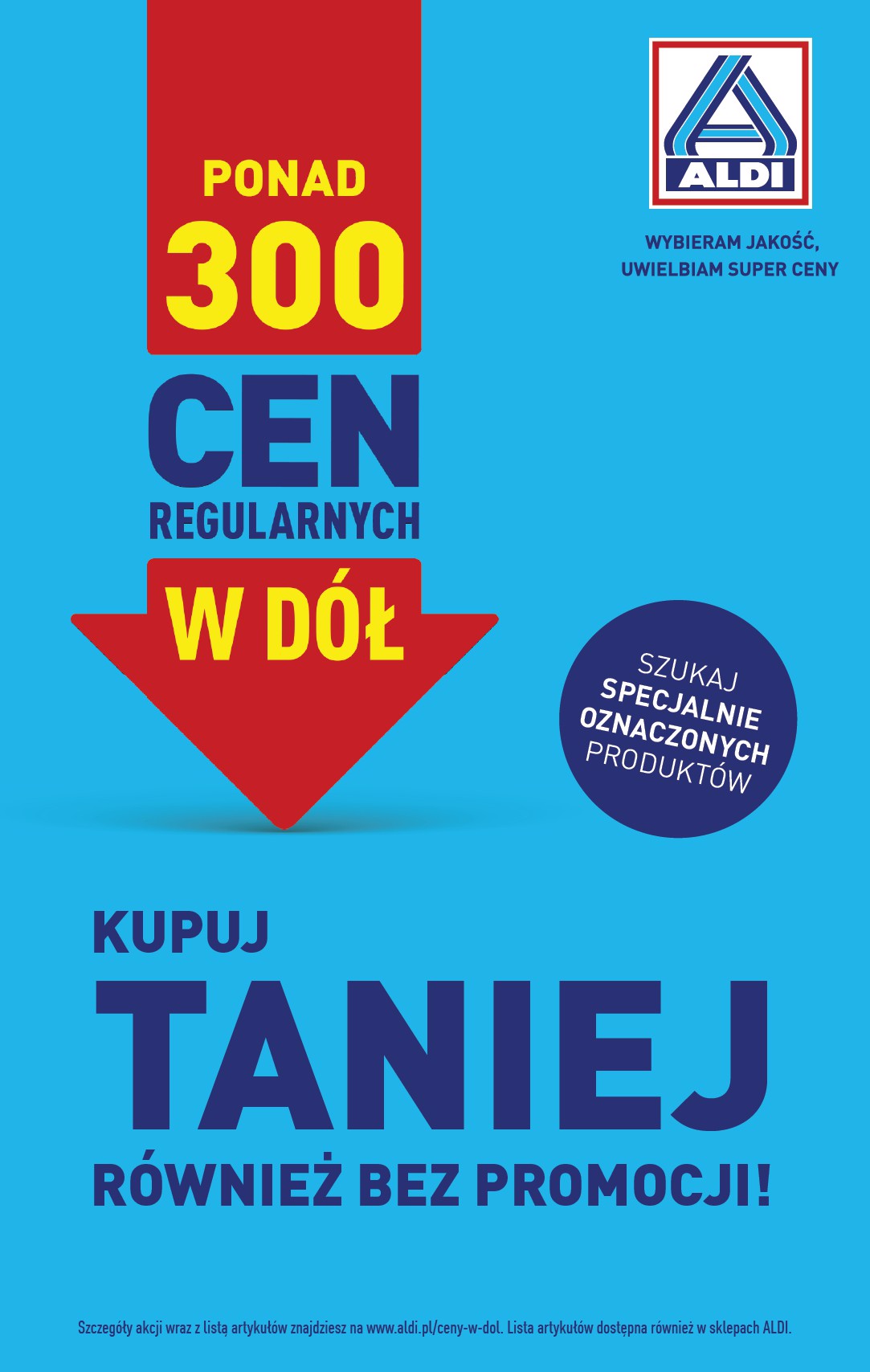 Aktualna gazetka ALDI - Ceny regularne w dół! ważna od 13.09.2026 do 30.09.2026