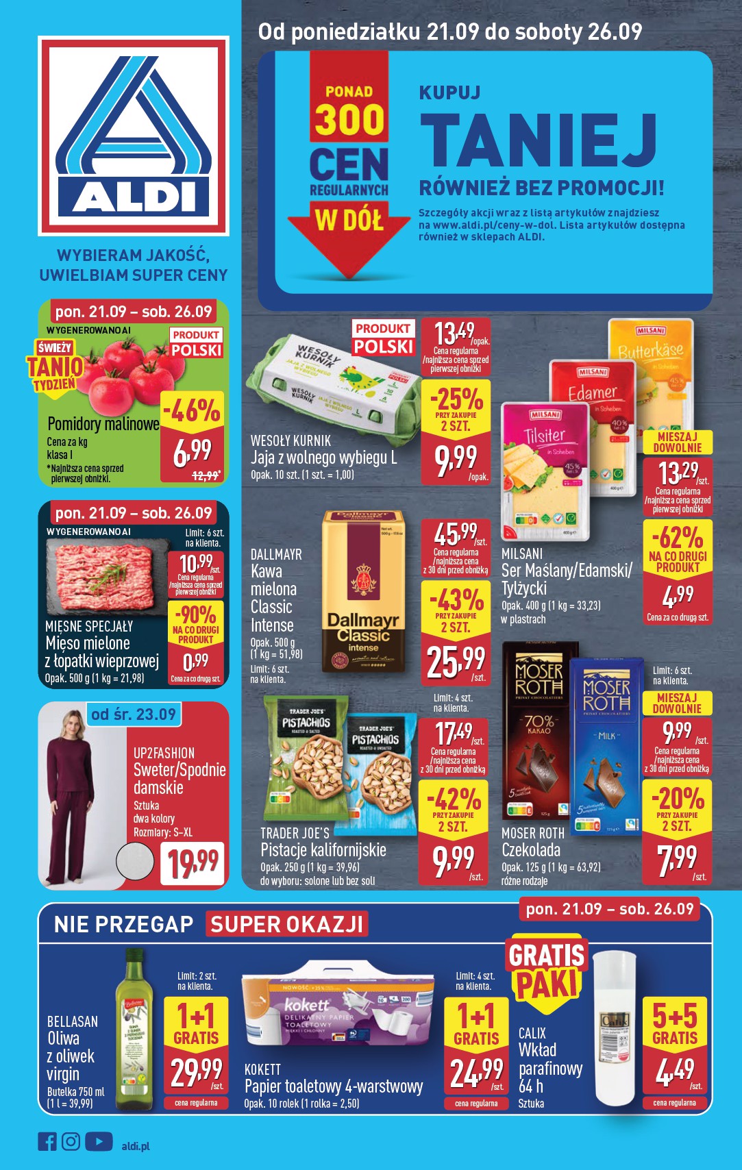 Nowa gazetka ALDI ważna od 21.09.2026 do 26.09.2026