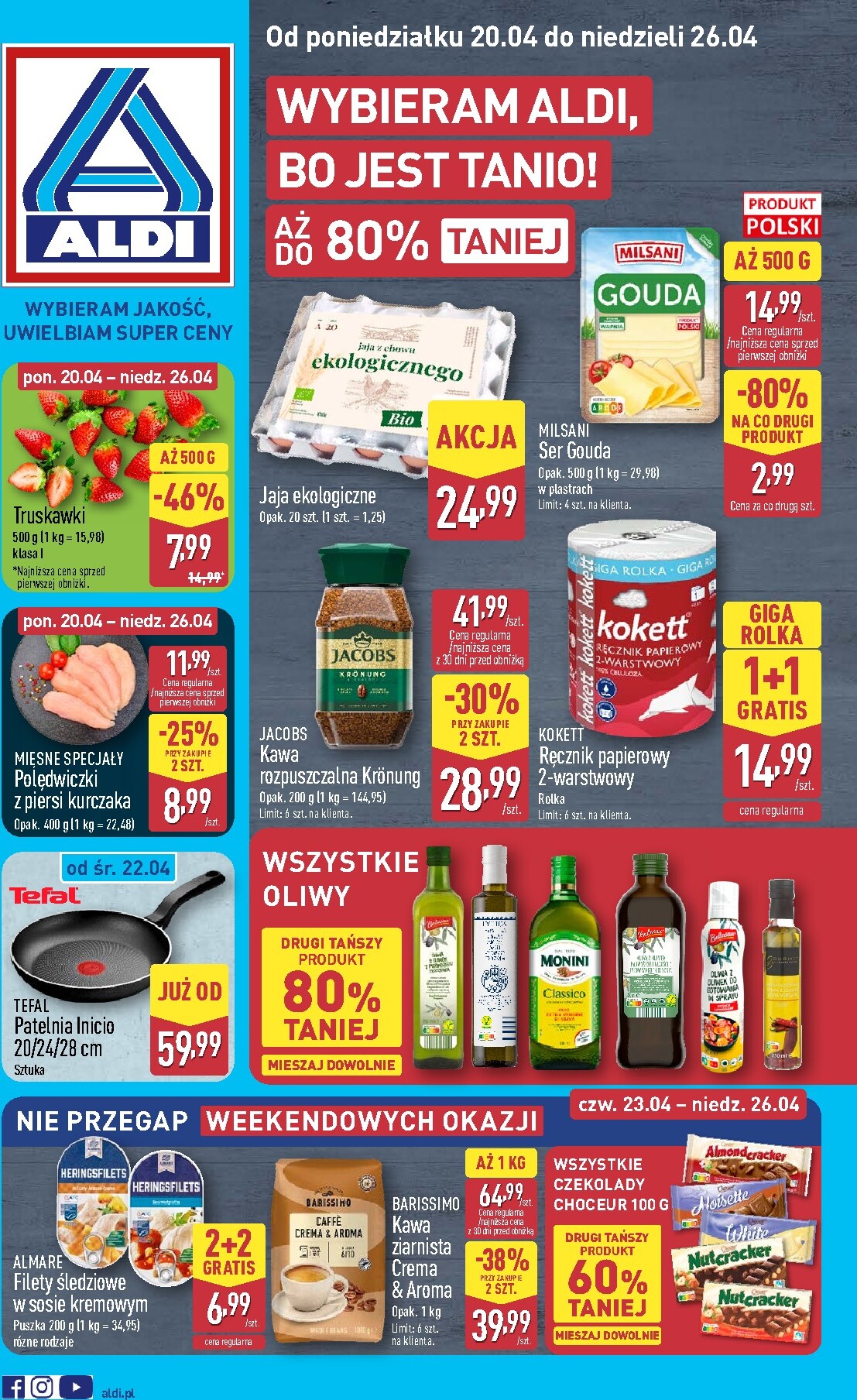 Aktualna gazetka ALDI ważna od 20.04.2026 do 26.04.2026