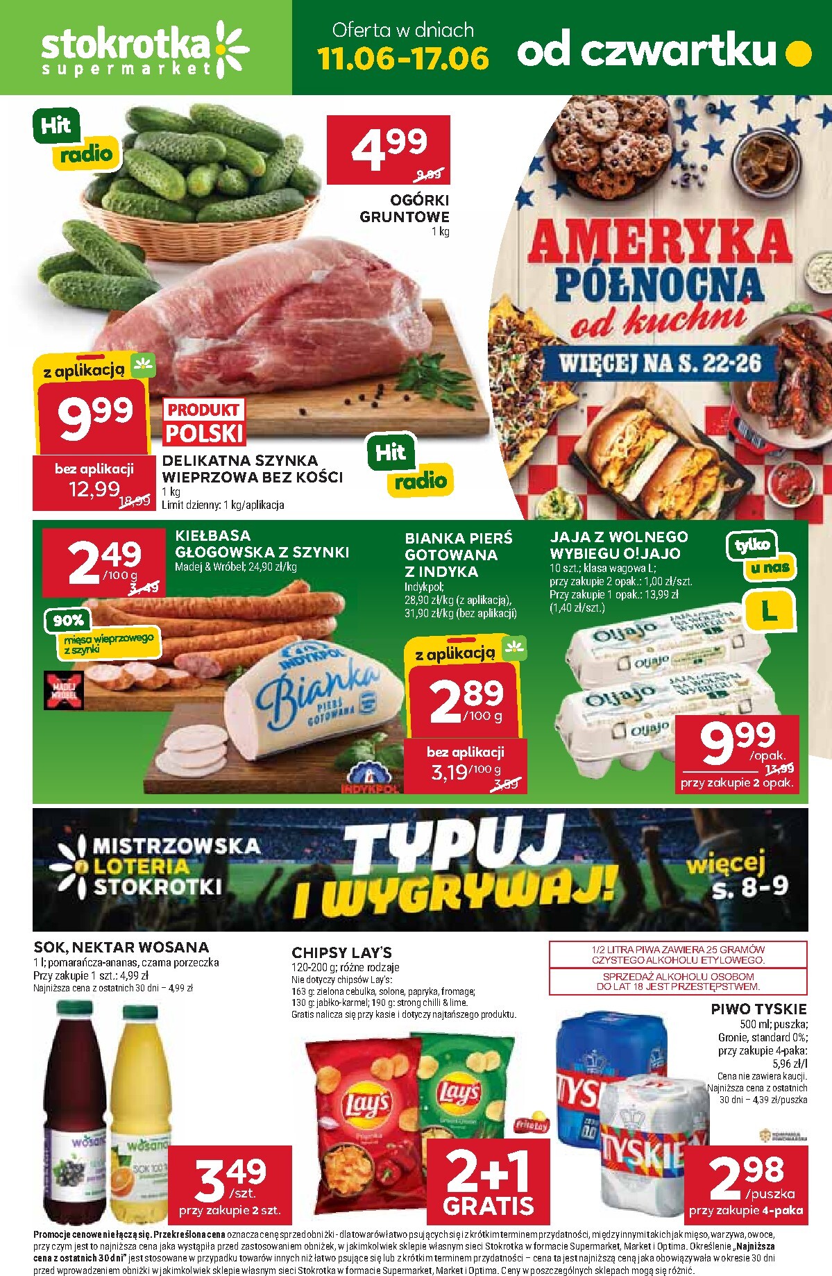 Nowa gazetka Stokrotka - Supermarket ważna od 11.06.2026 do 17.06.2026
