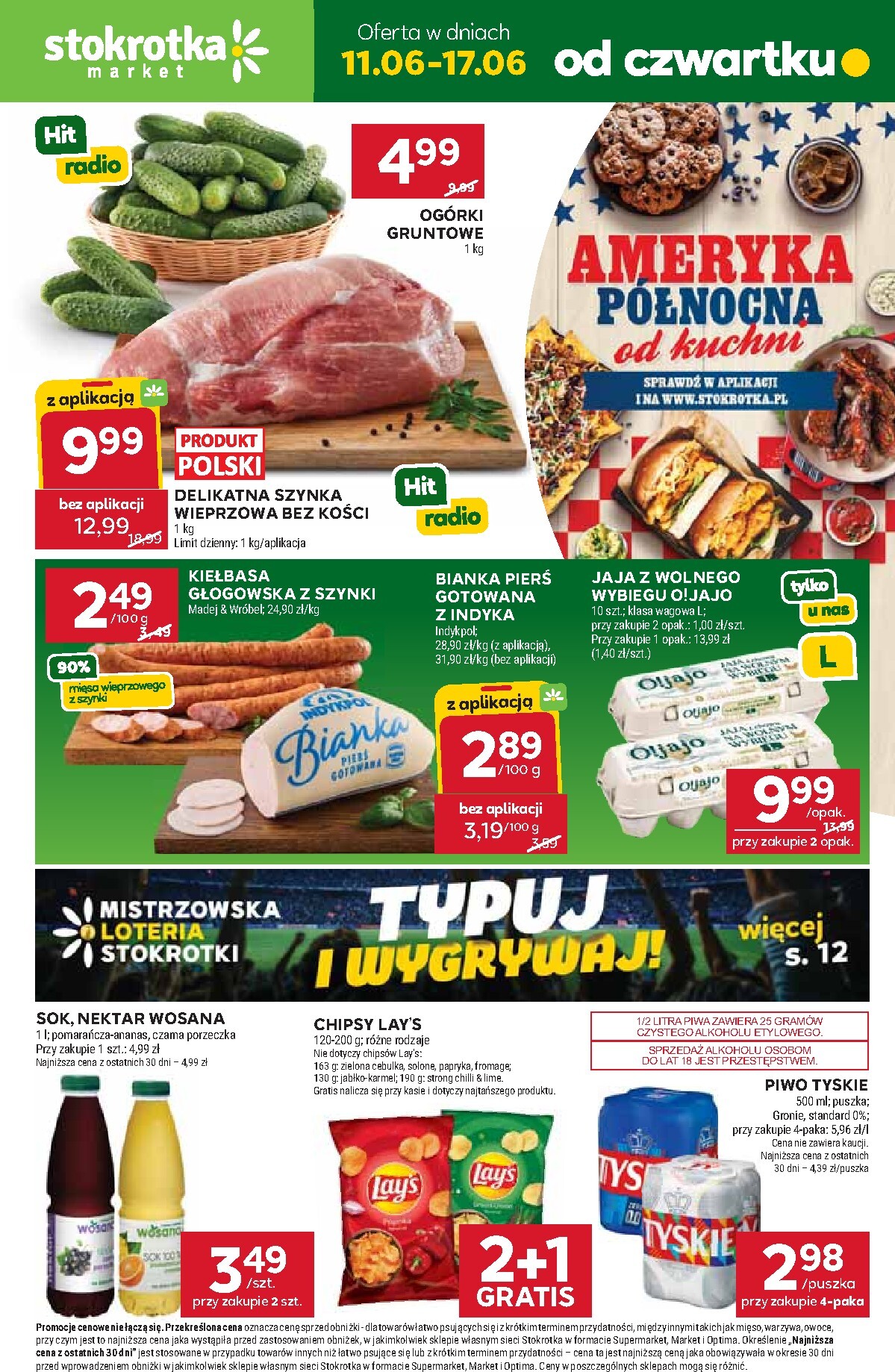Nowa gazetka Stokrotka - Market ważna od 11.06.2026 do 17.06.2026