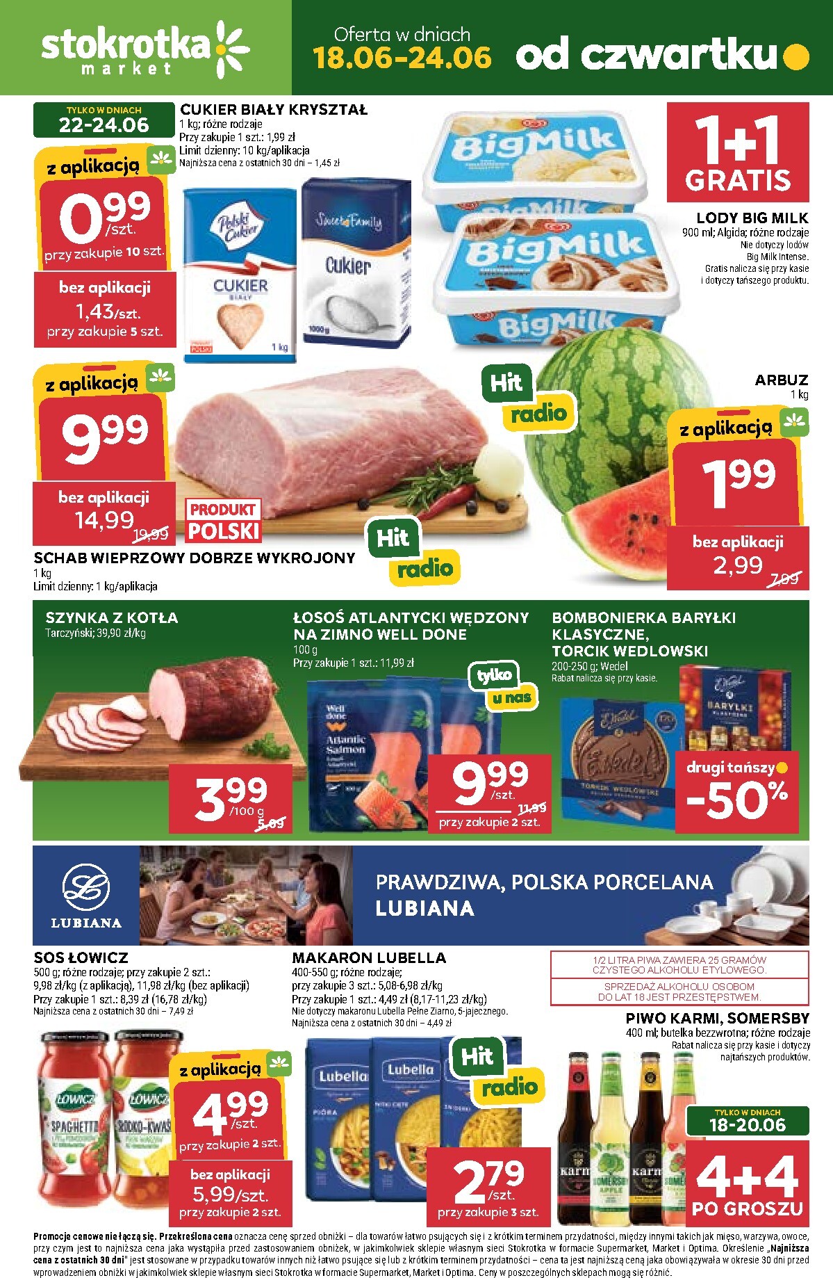 Nowa gazetka Stokrotka Market ważna od 18.06.2026 do 24.06.2026