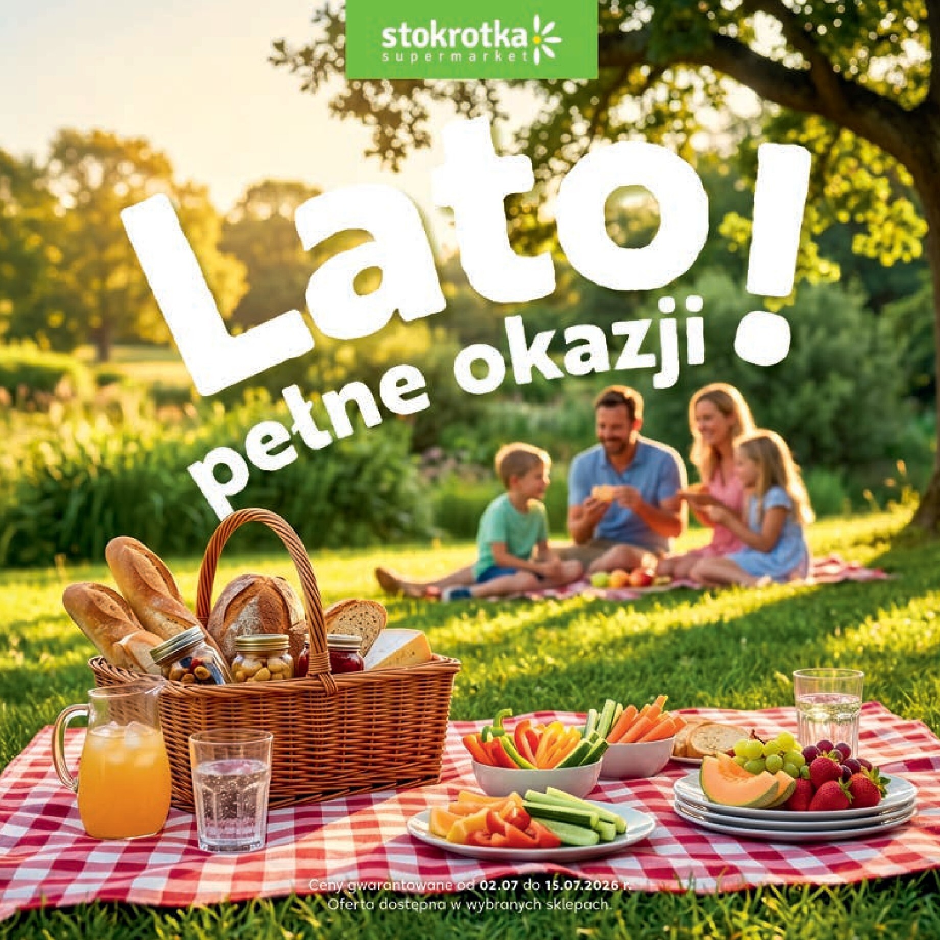 Nowa gazetka Stokrotka - Łap Okazje ważna od 02.07.2026 do 15.07.2026