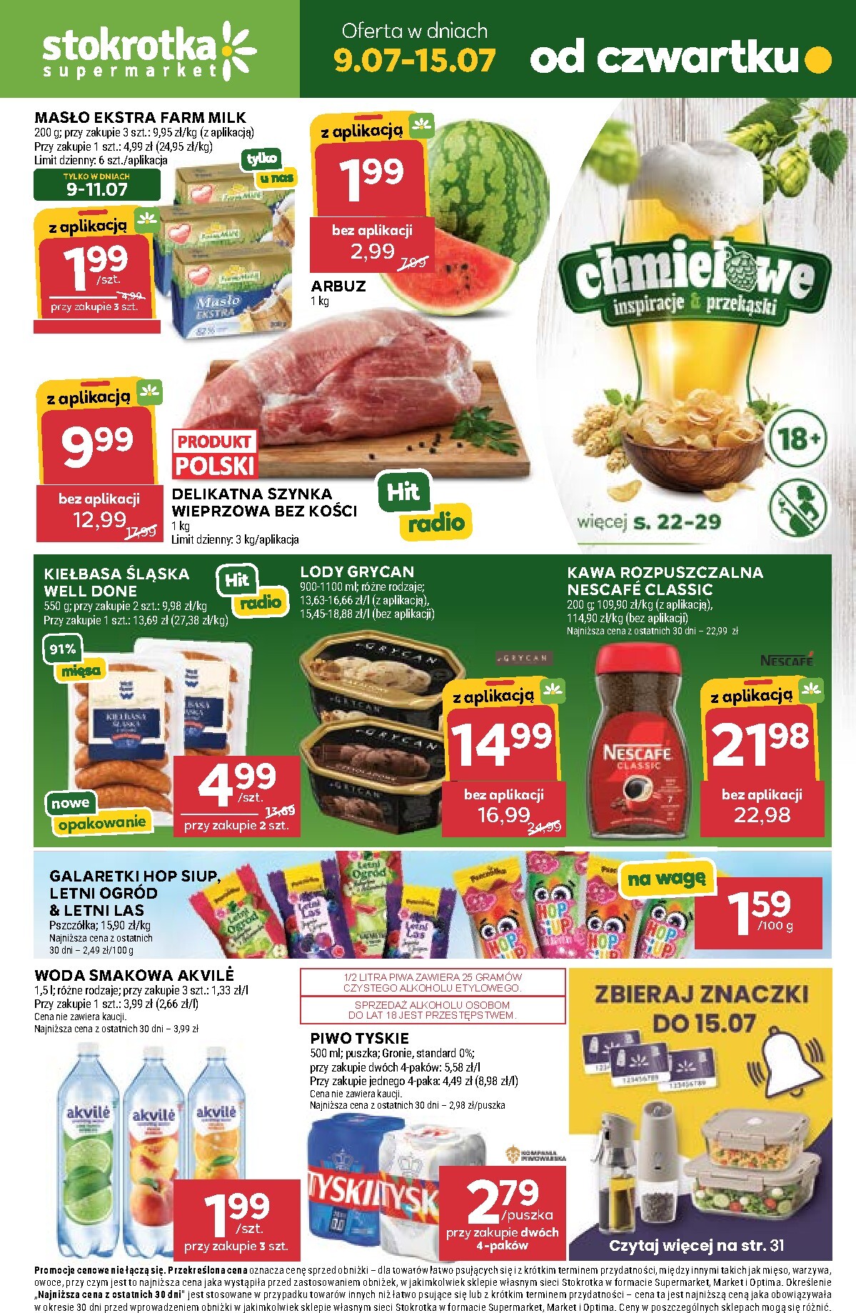 Nowa gazetka Stokrotka - Supermarket ważna od 09.07.2026 do 15.07.2026