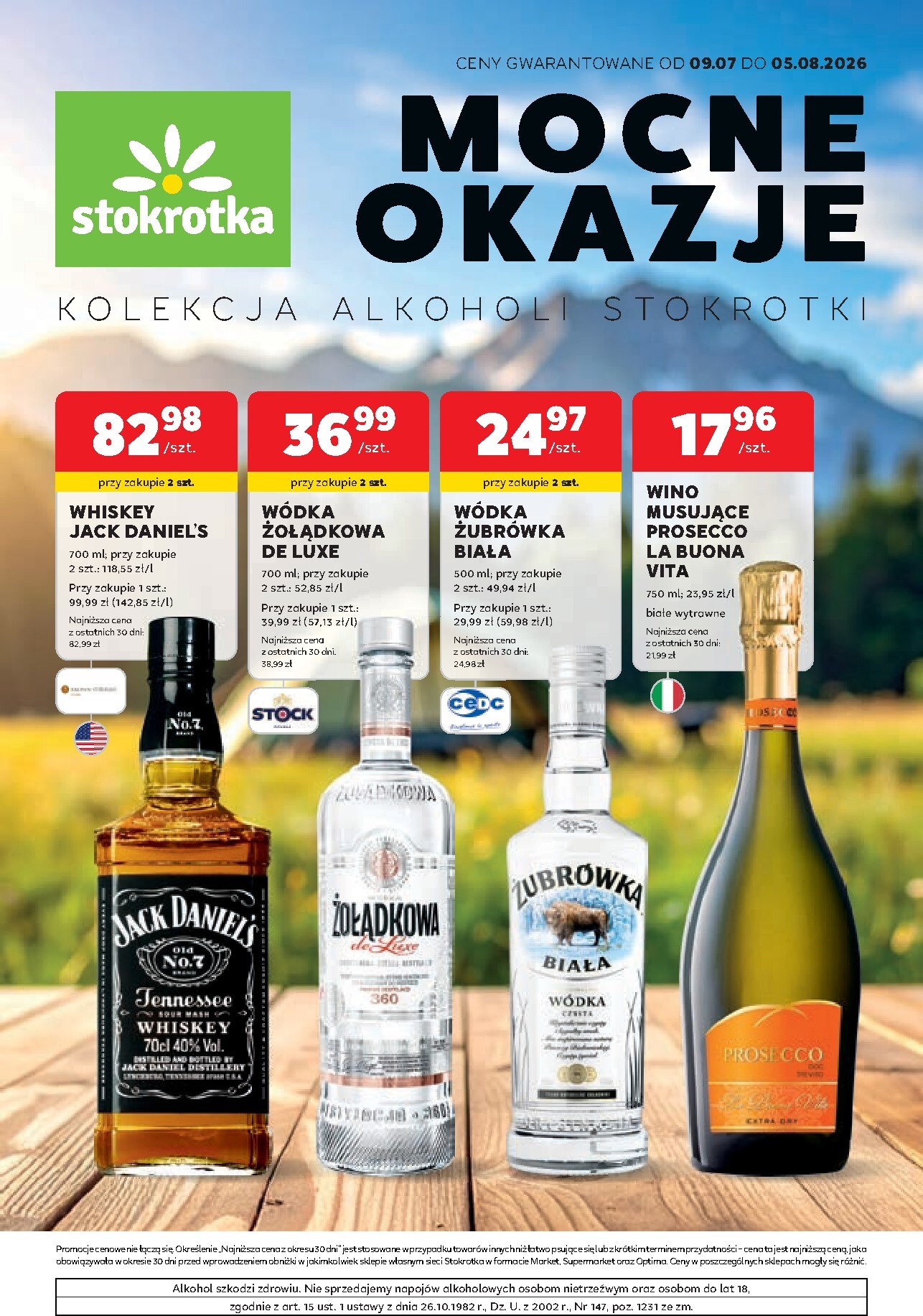 Aktualna gazetka Stokrotka - W dobrym smaku! ważna od 08.07.2026 do 05.08.2026