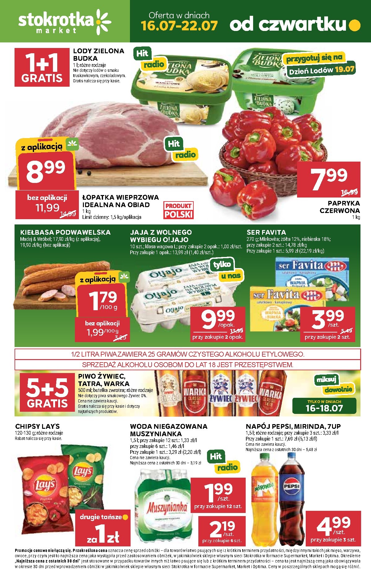 Nowa gazetka Stokrotka - Market ważna od 16.07.2026 do 22.07.2026
