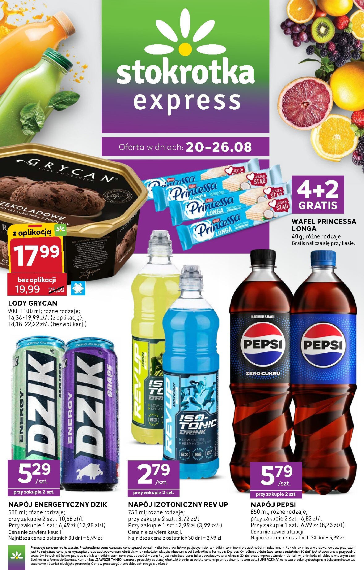 Aktualna gazetka Stokrotka - Express ważna od 20.08.2026 do 26.08.2026