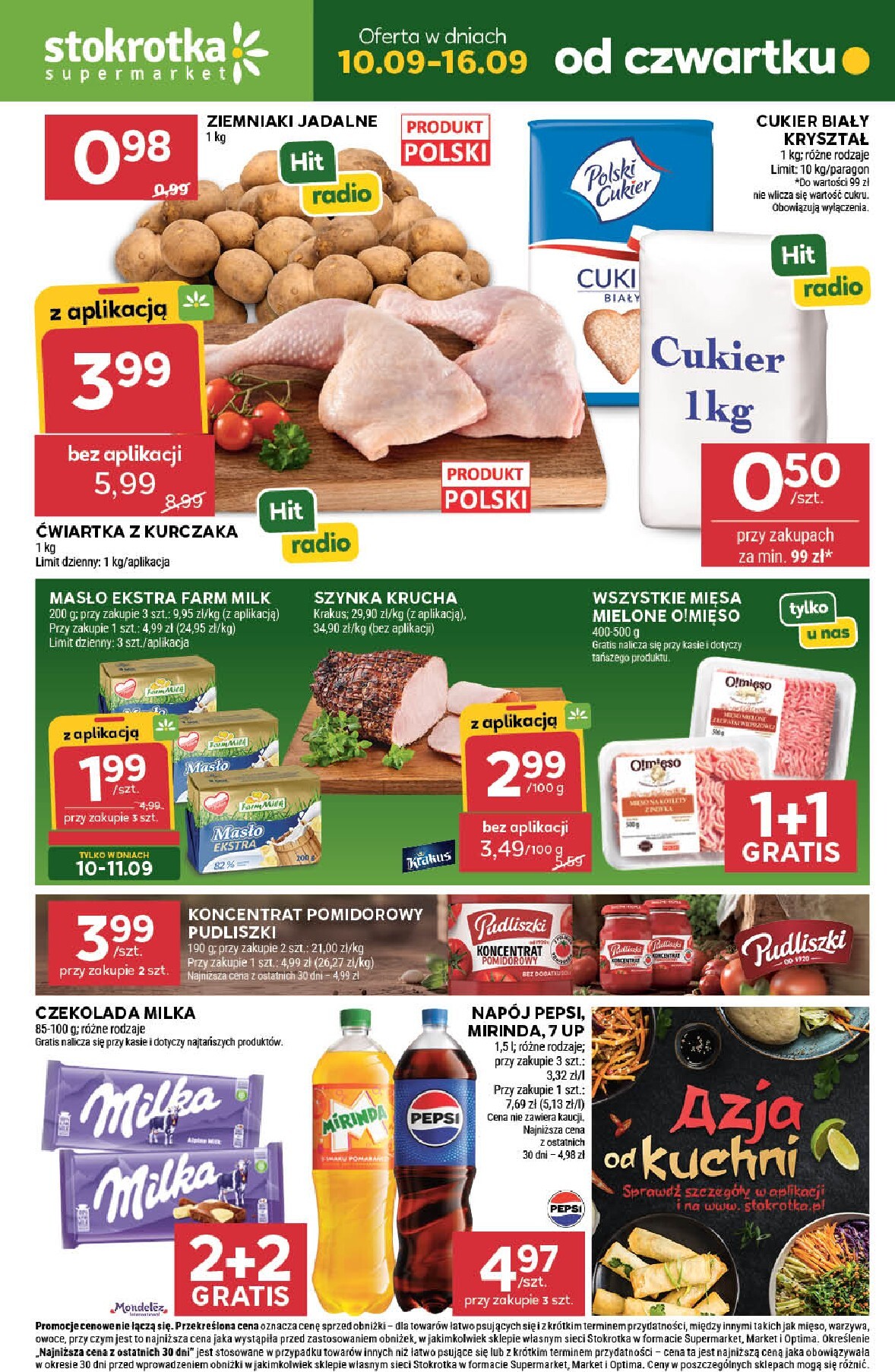 Aktualna gazetka Stokrotka - Supermarket ważna od 10.09.2026 do 16.09.2026