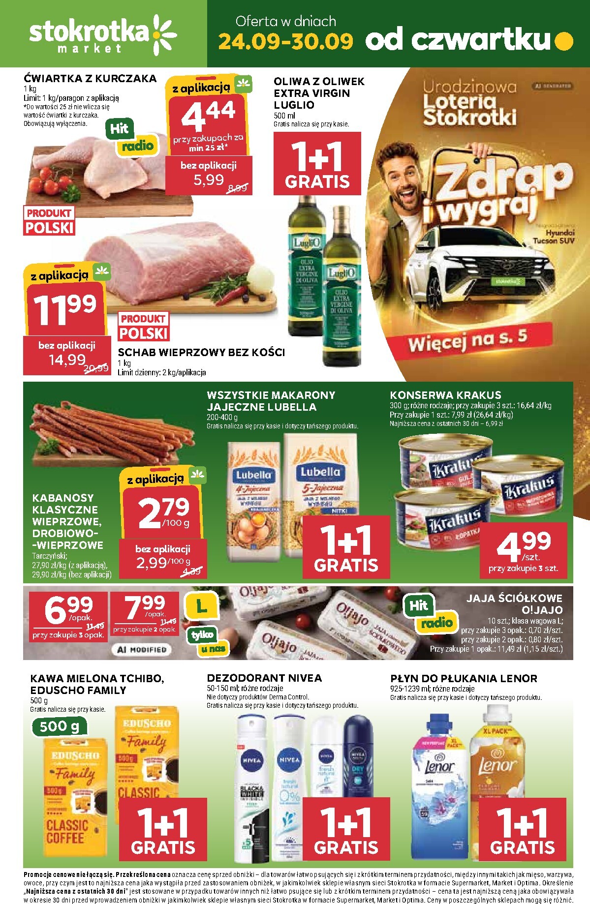 Aktualna gazetka Stokrotka - Market ważna od 24.09.2026 do 30.09.2026