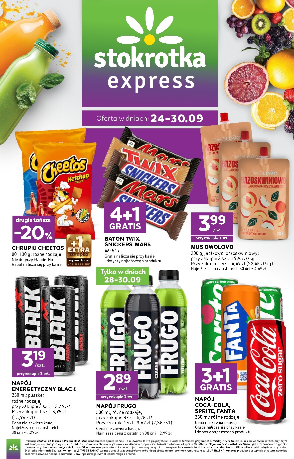 Aktualna gazetka Stokrotka - Express ważna od 24.09.2026 do 30.09.2026