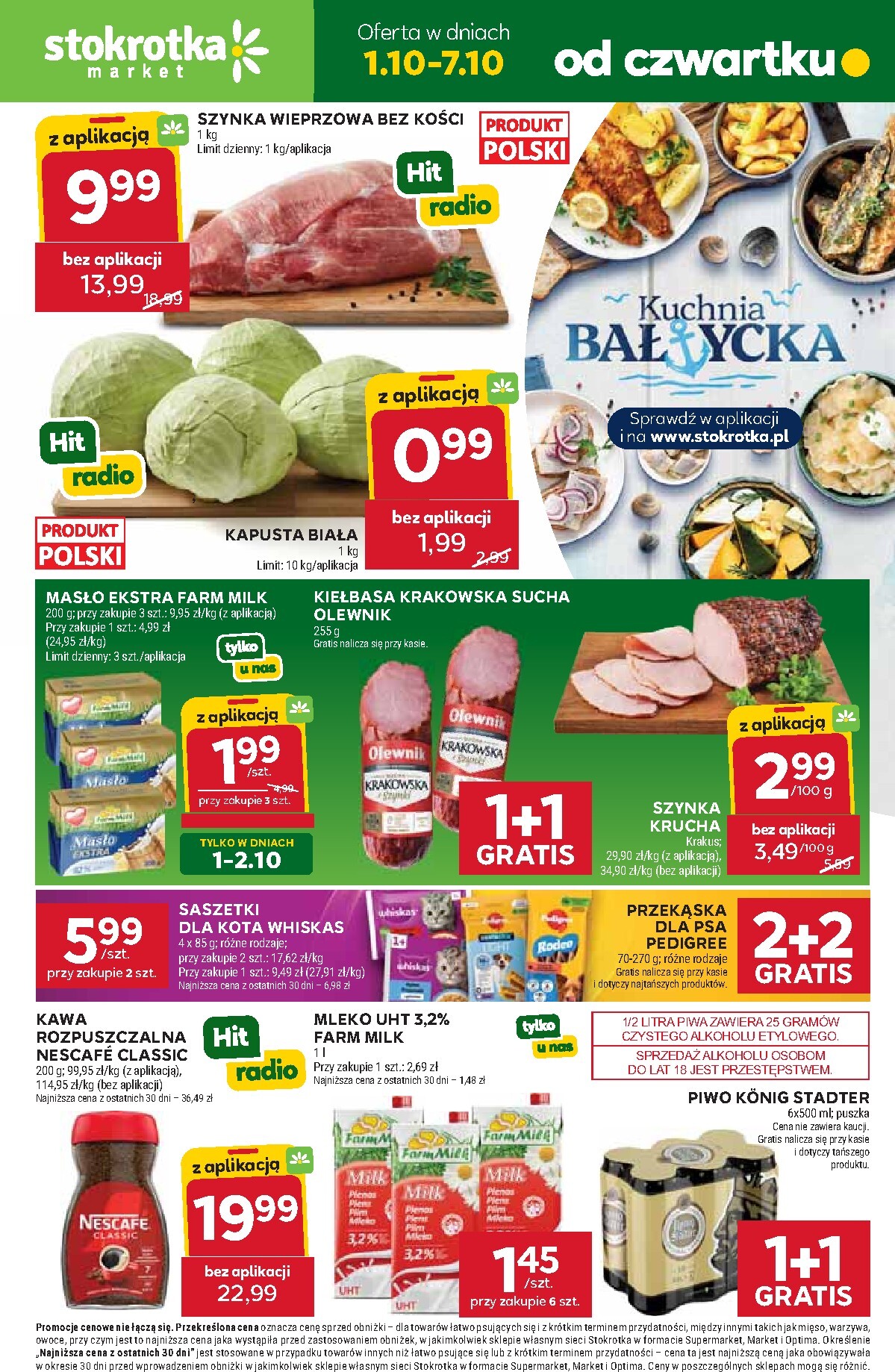 Aktualna gazetka Stokrotka - Market ważna od 01.10.2026 do 07.10.2026