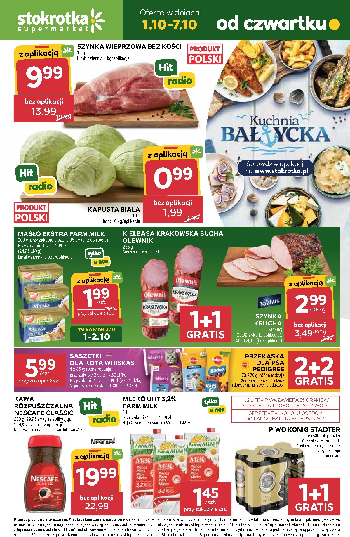 Aktualna gazetka Stokrotka ważna od 01.10.2026 do 07.10.2026