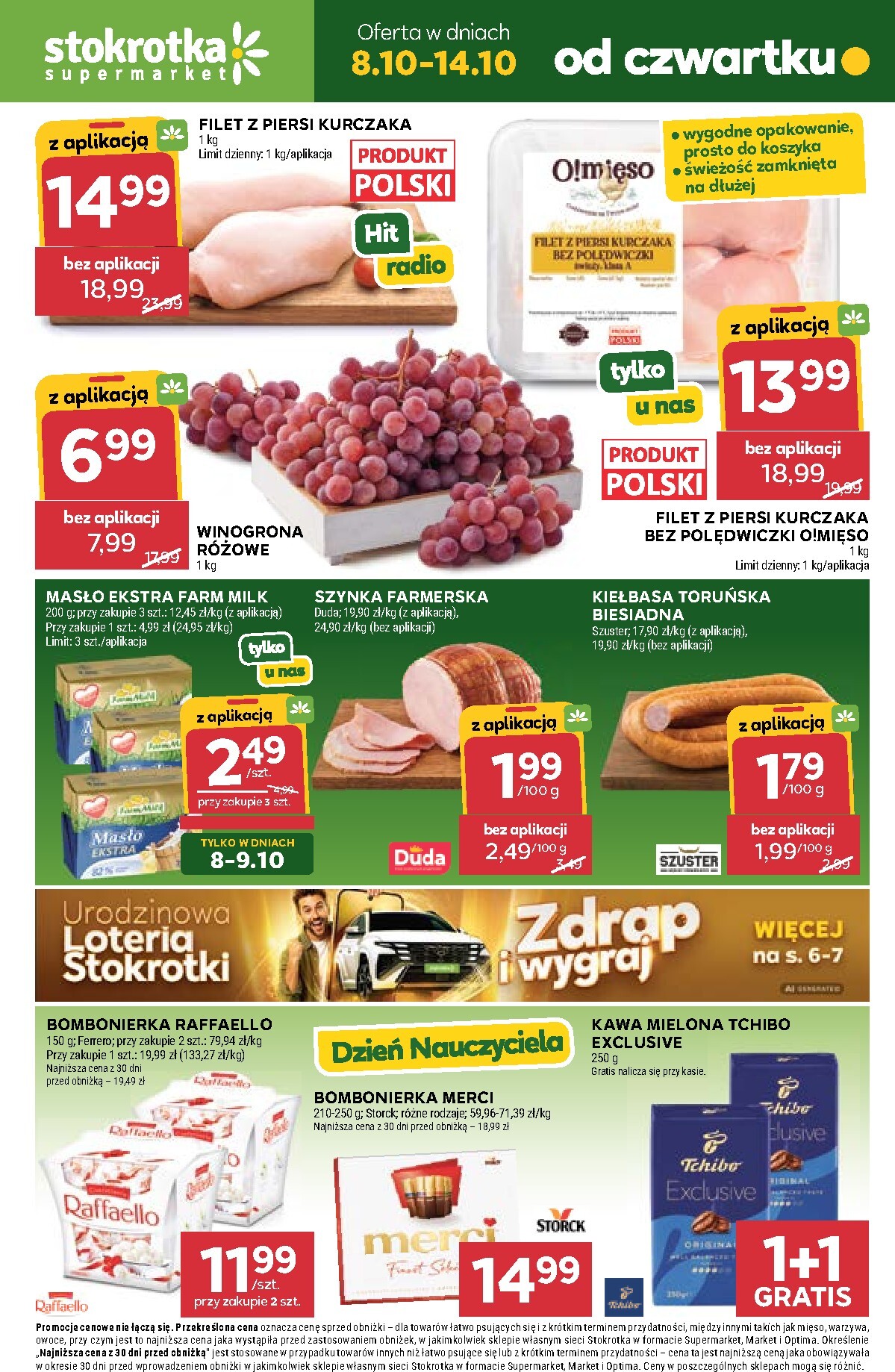 Nowa gazetka Stokrotka - Supermarket ważna od 08.10.2026 do 14.10.2026