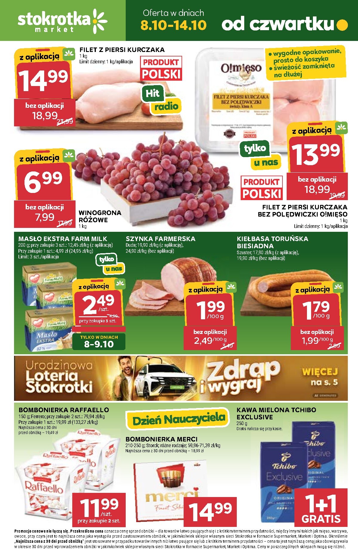 Nowa gazetka Stokrotka - Market ważna od 08.10.2026 do 14.10.2026