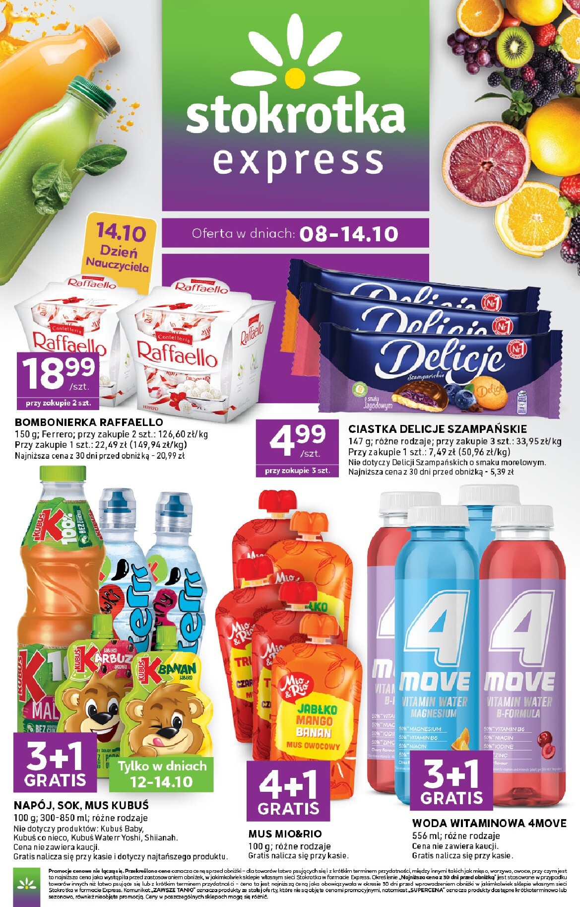Nowa gazetka Stokrotka - Express ważna od 08.10.2026 do 14.10.2026