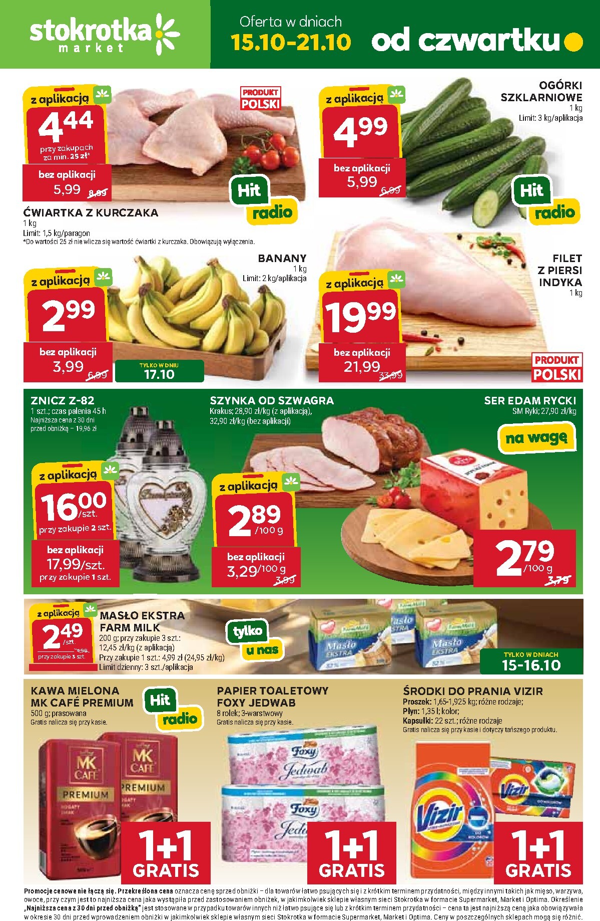 Aktualna gazetka Stokrotka - Market ważna od 15.10.2026 do 21.10.2026