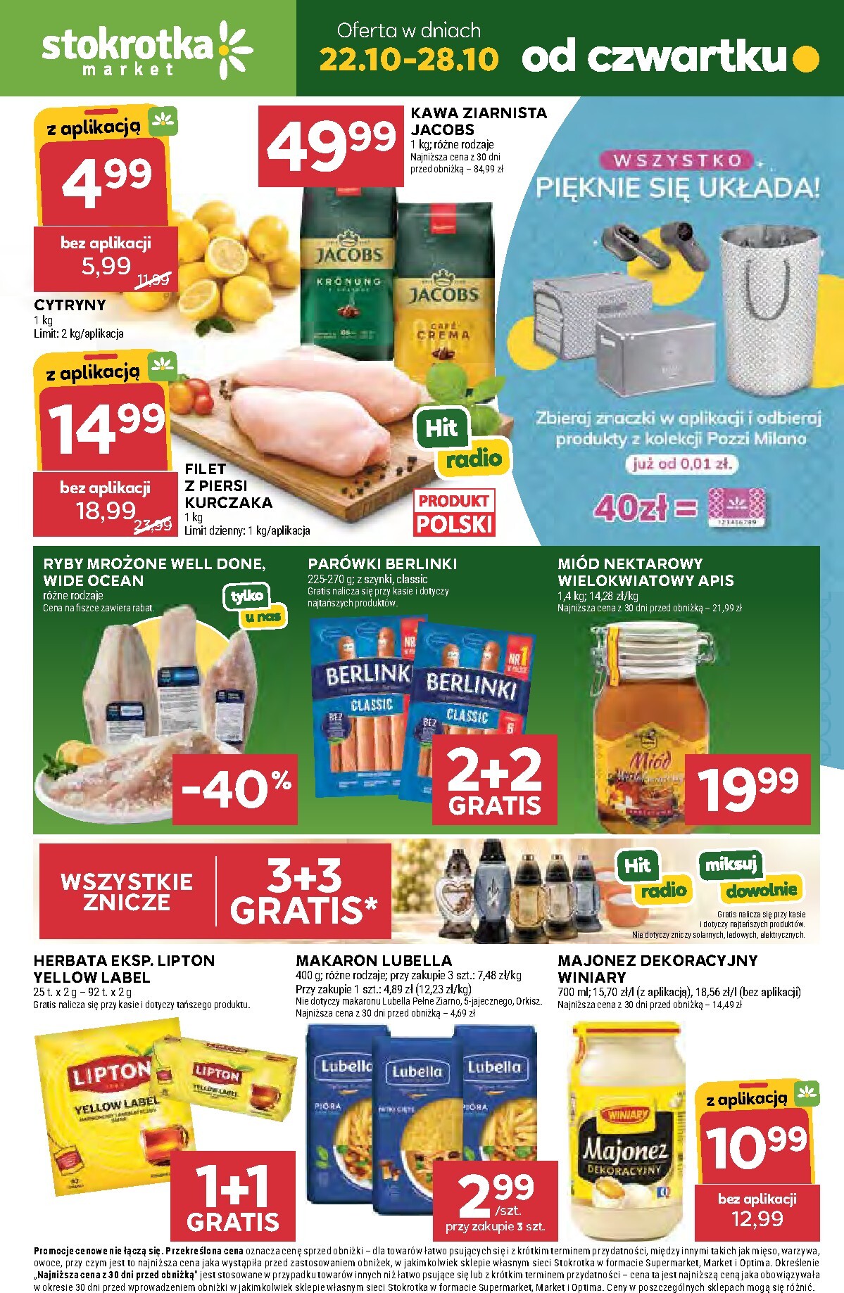 Aktualna gazetka Stokrotka - Market ważna od 22.10.2026 do 28.10.2026