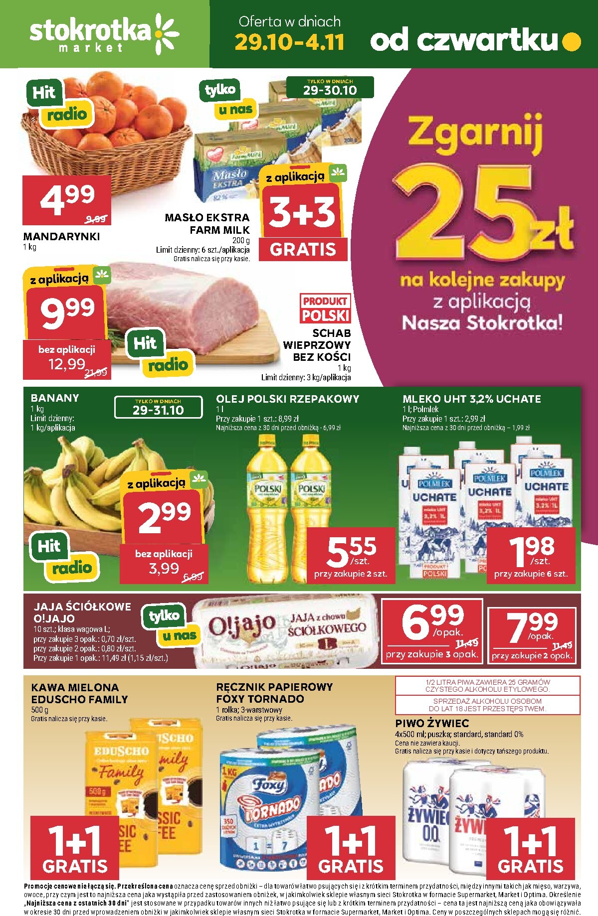 Aktualna gazetka Stokrotka - Market ważna od 29.10.2026 do 04.11.2026