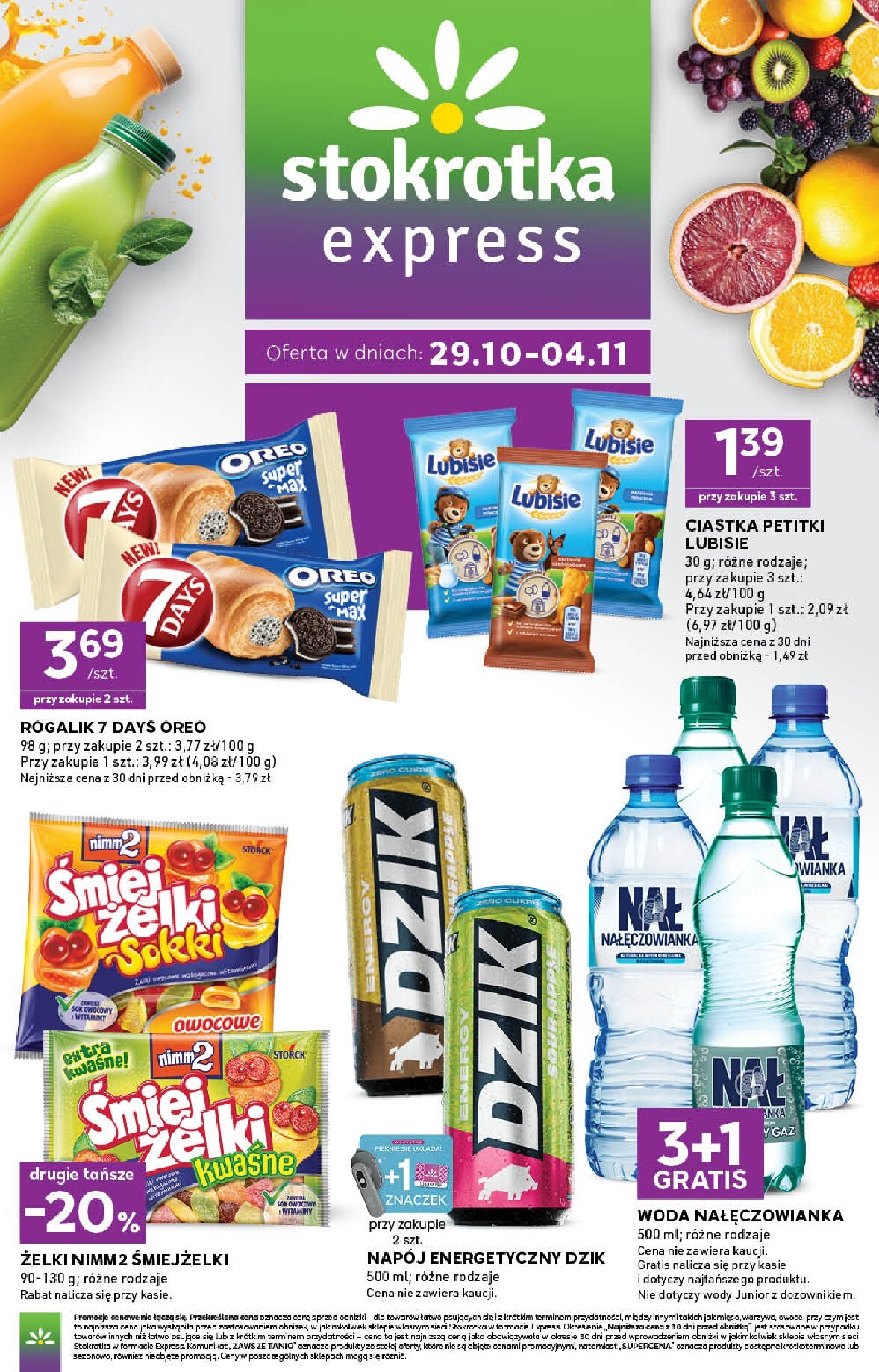 Aktualna gazetka Stokrotka - Express ważna od 29.10.2026 do 04.11.2026