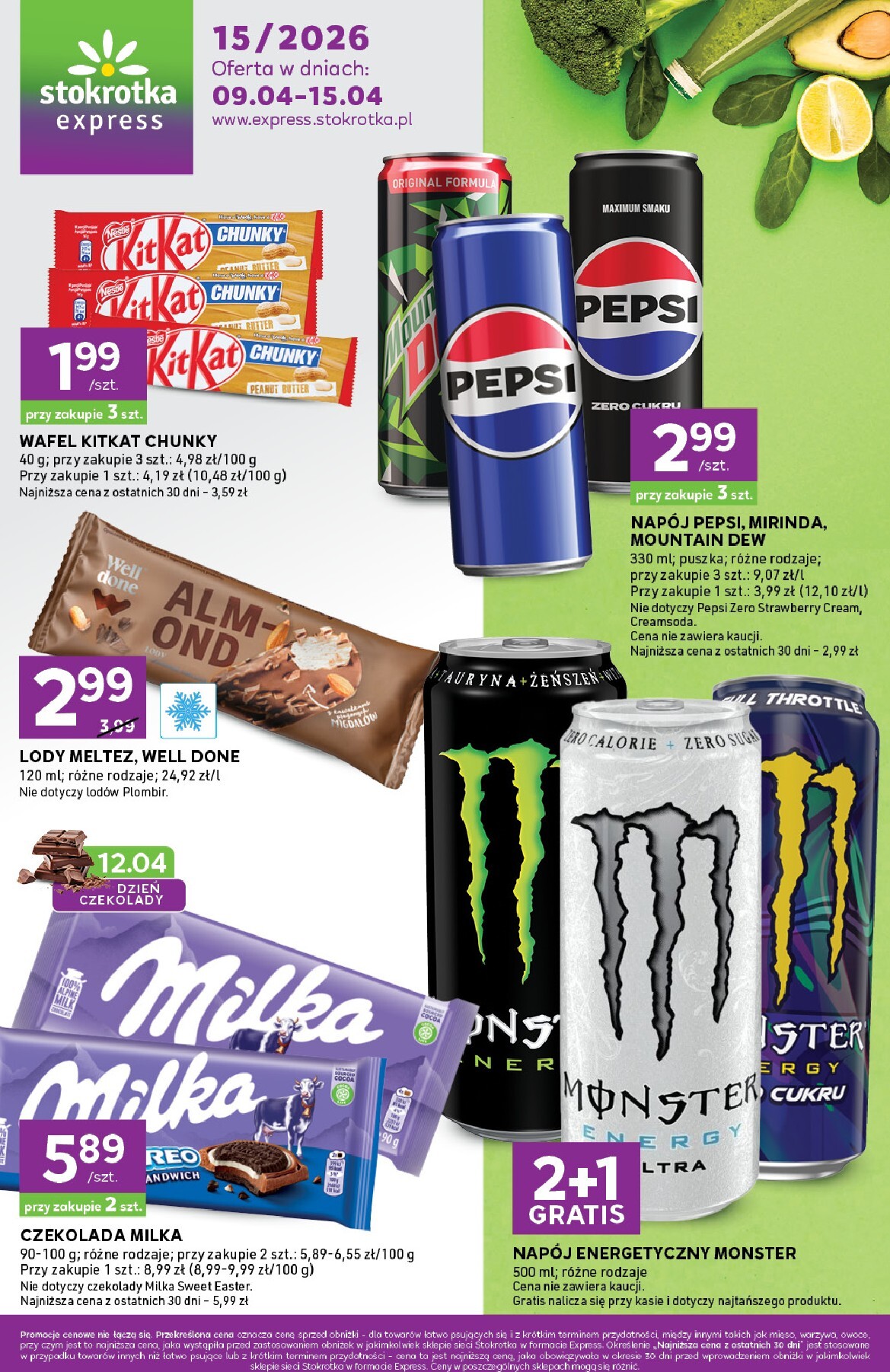 Nowa gazetka Stokrotka - Express ważna od 09.04.2026 do 15.04.2026
