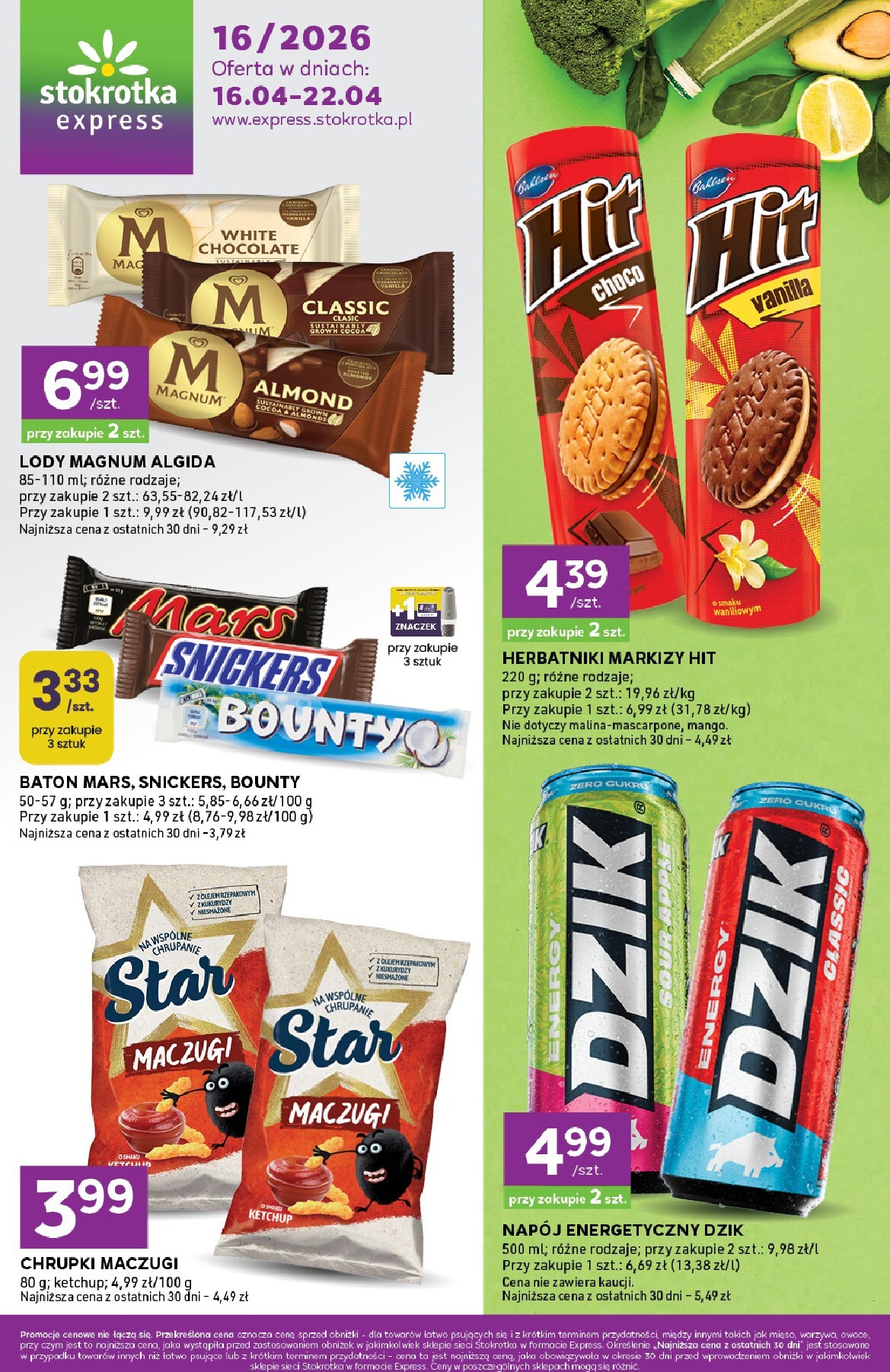 Nowa gazetka Stokrotka - Express ważna od 16.04.2026 do 22.04.2026