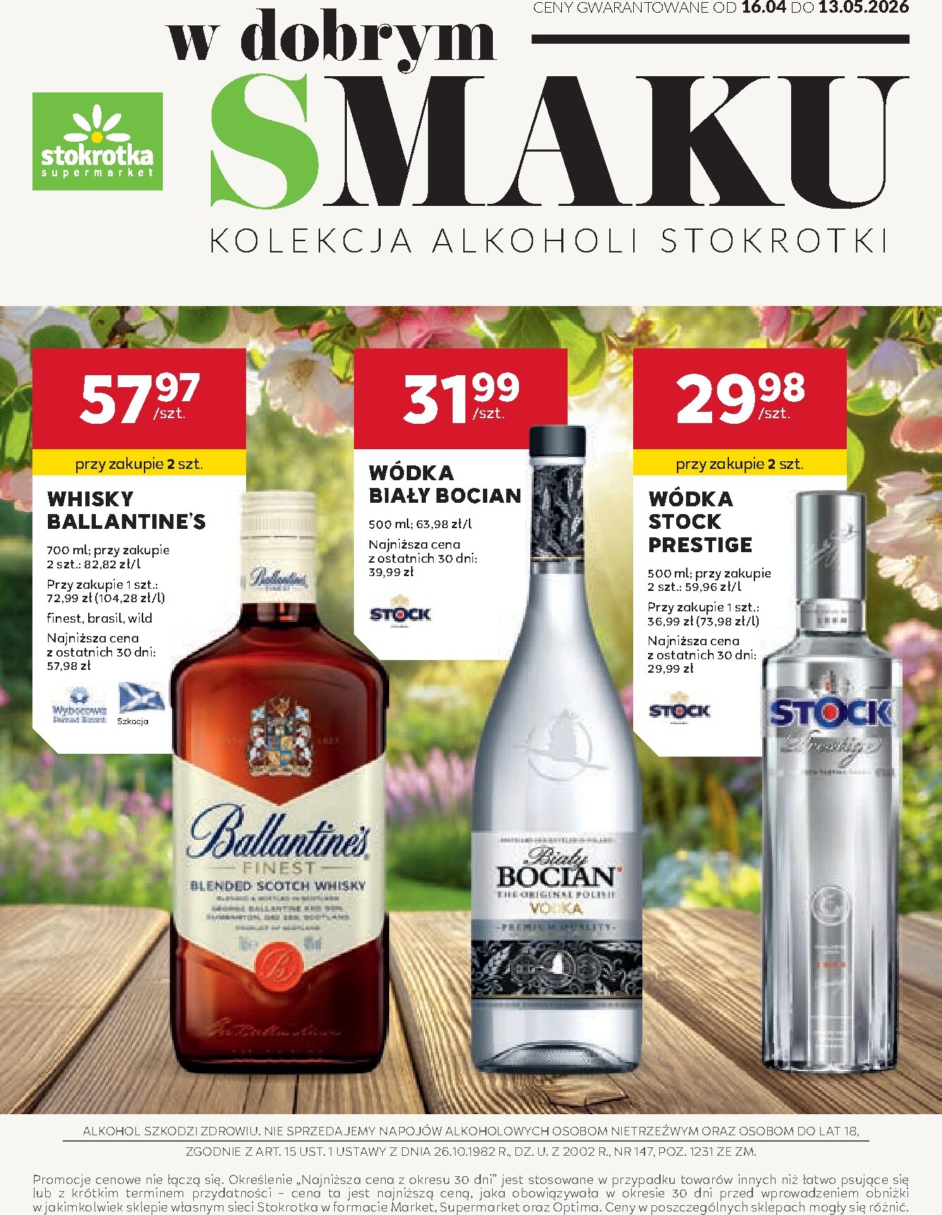 Nowa gazetka Stokrotka - W dobrym smaku! ważna od 16.04.2026 do 13.05.2026