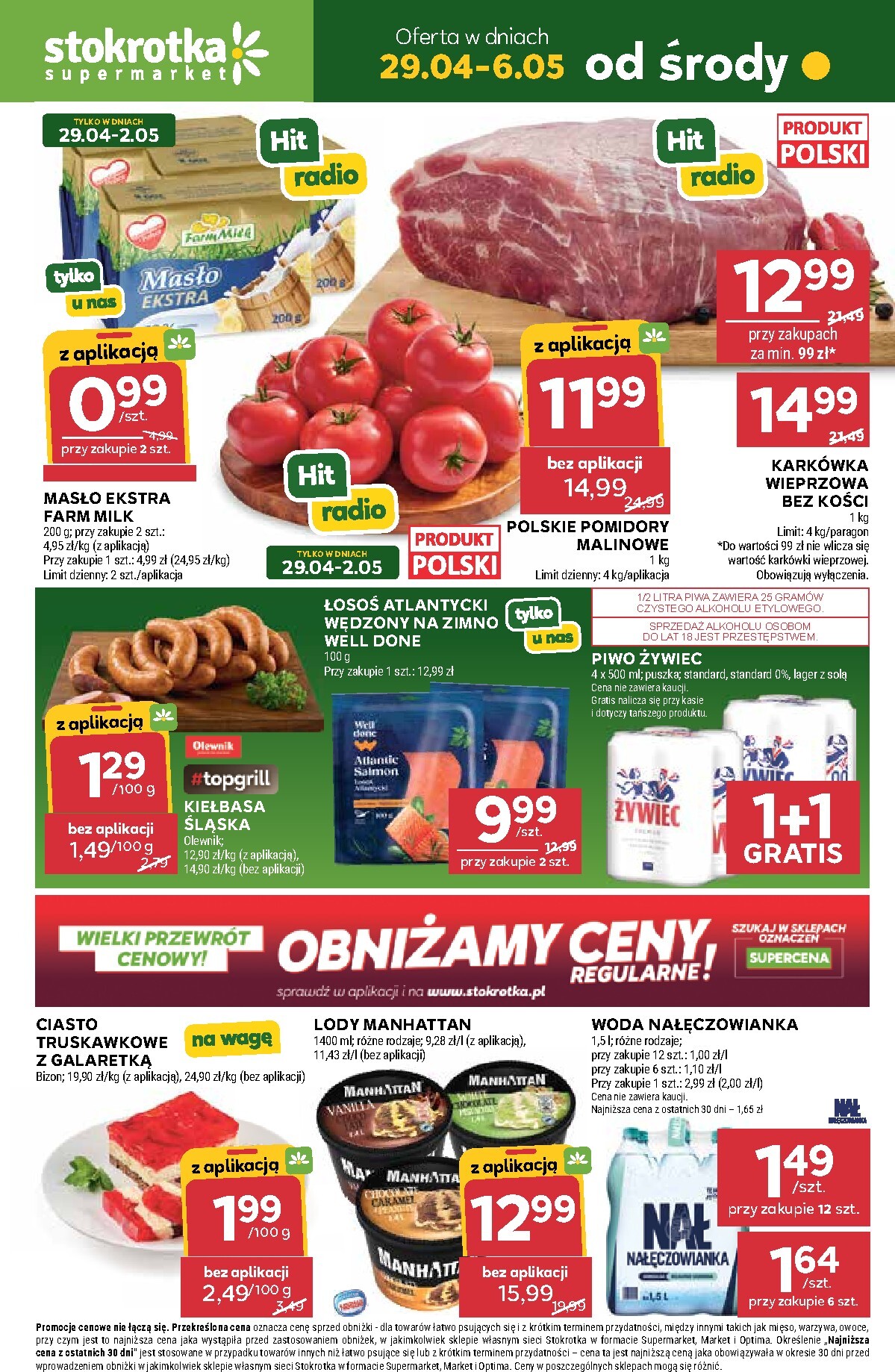 Nowa gazetka Stokrotka - Supermarket ważna od 29.04.2026 do 06.05.2026