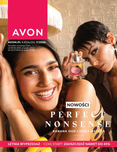 Aktualna gazetka Avon ważna od 30.06.2026 do 31.07.2026